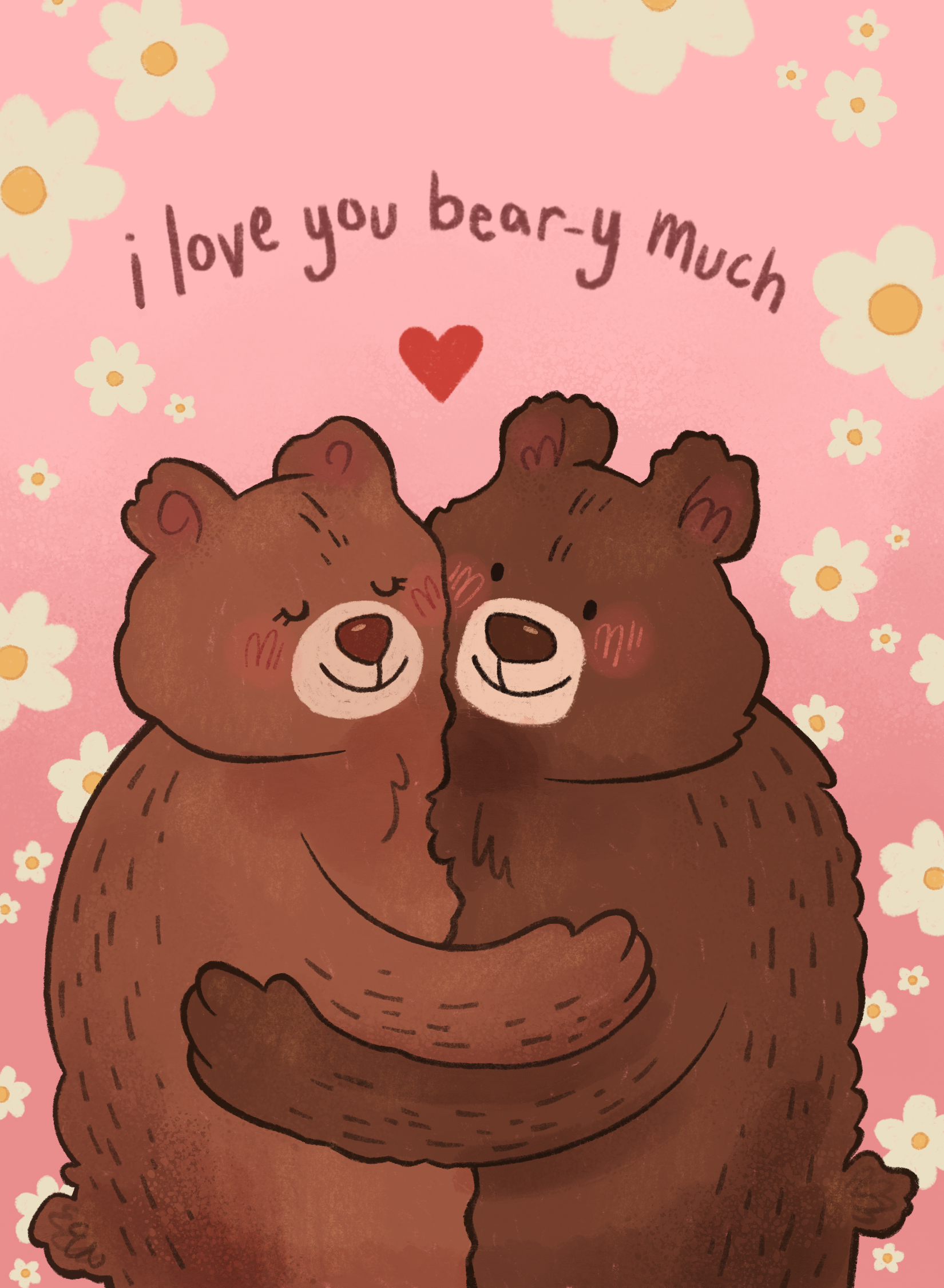 Bear-y Fun Valentine's Card