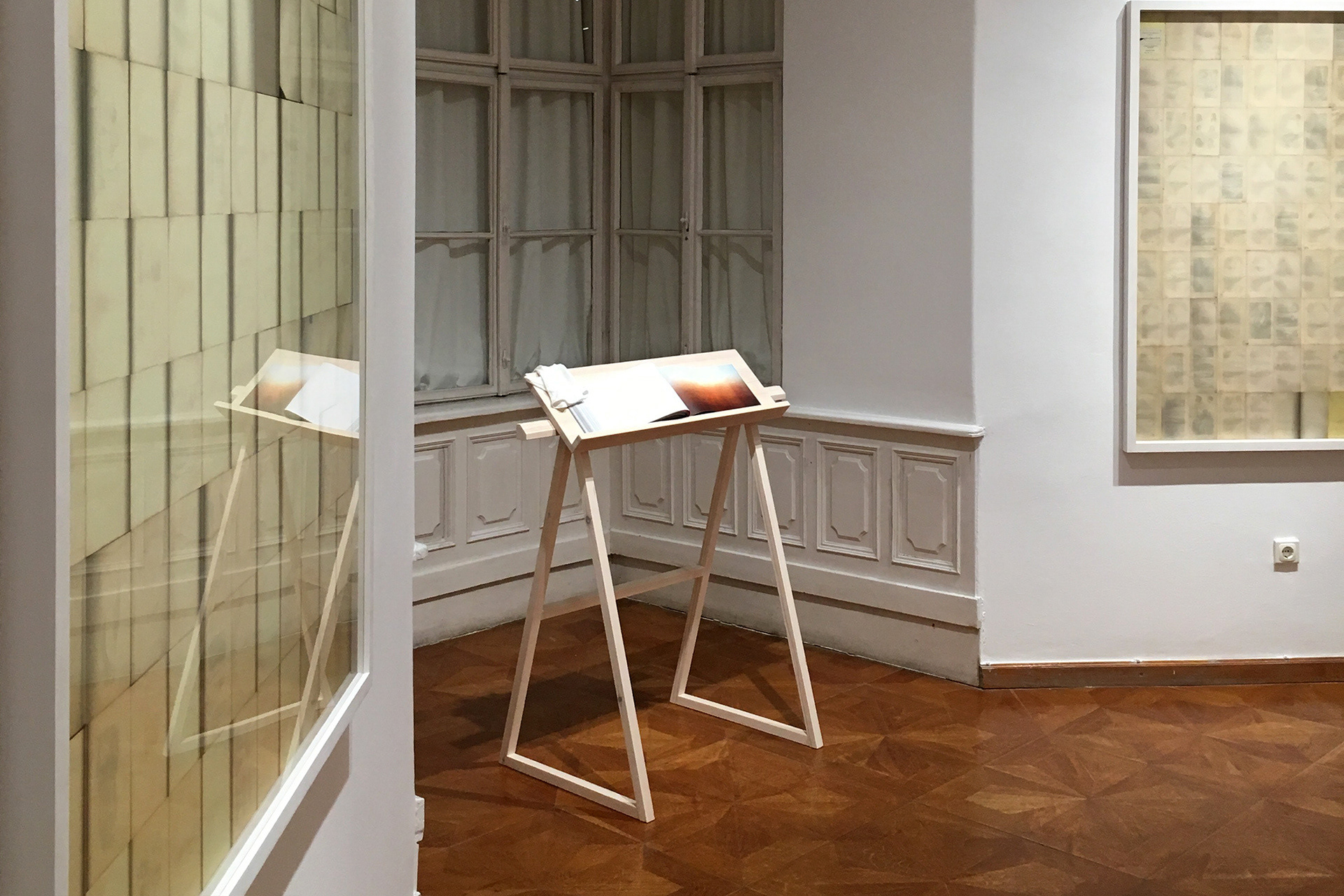 Installation view on 'Anatomy of photography', Rómer Flóris Museum, Győr, 2019.