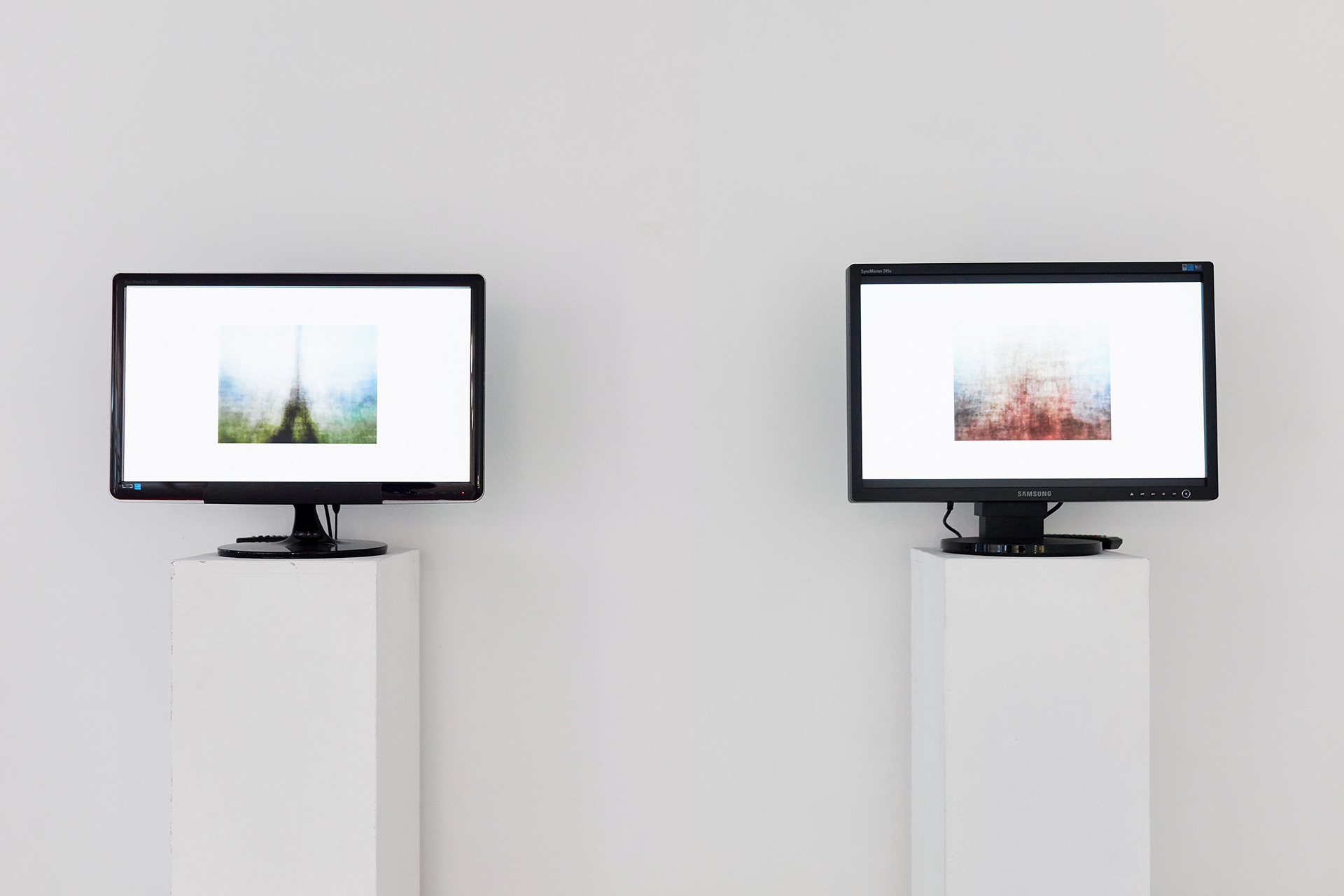 Installation view on the exhibition 'We don't play guitars', K.A.S. Gallery, Budapest, 2019.