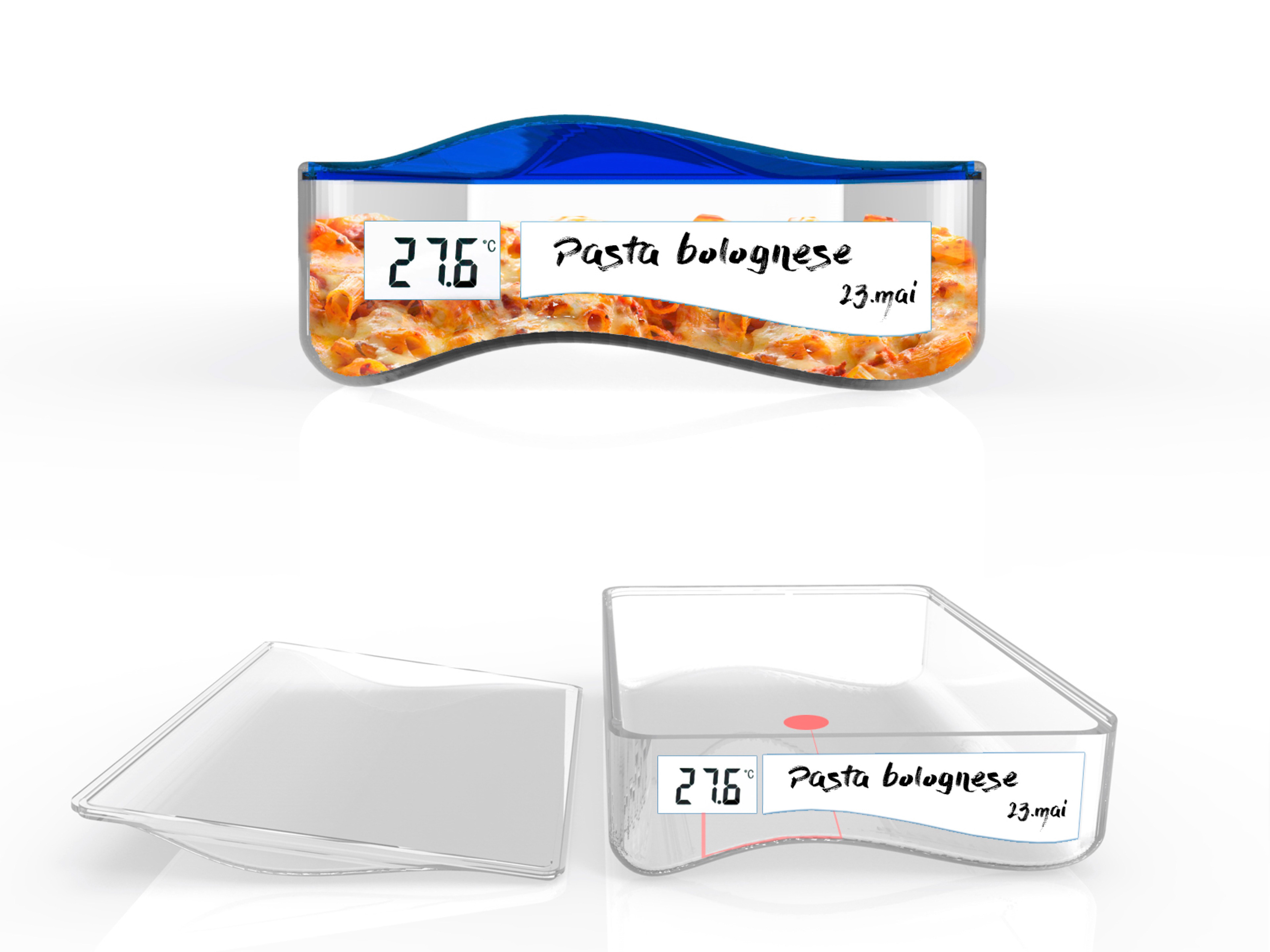 Labeling with Marker + Thermostat indicator