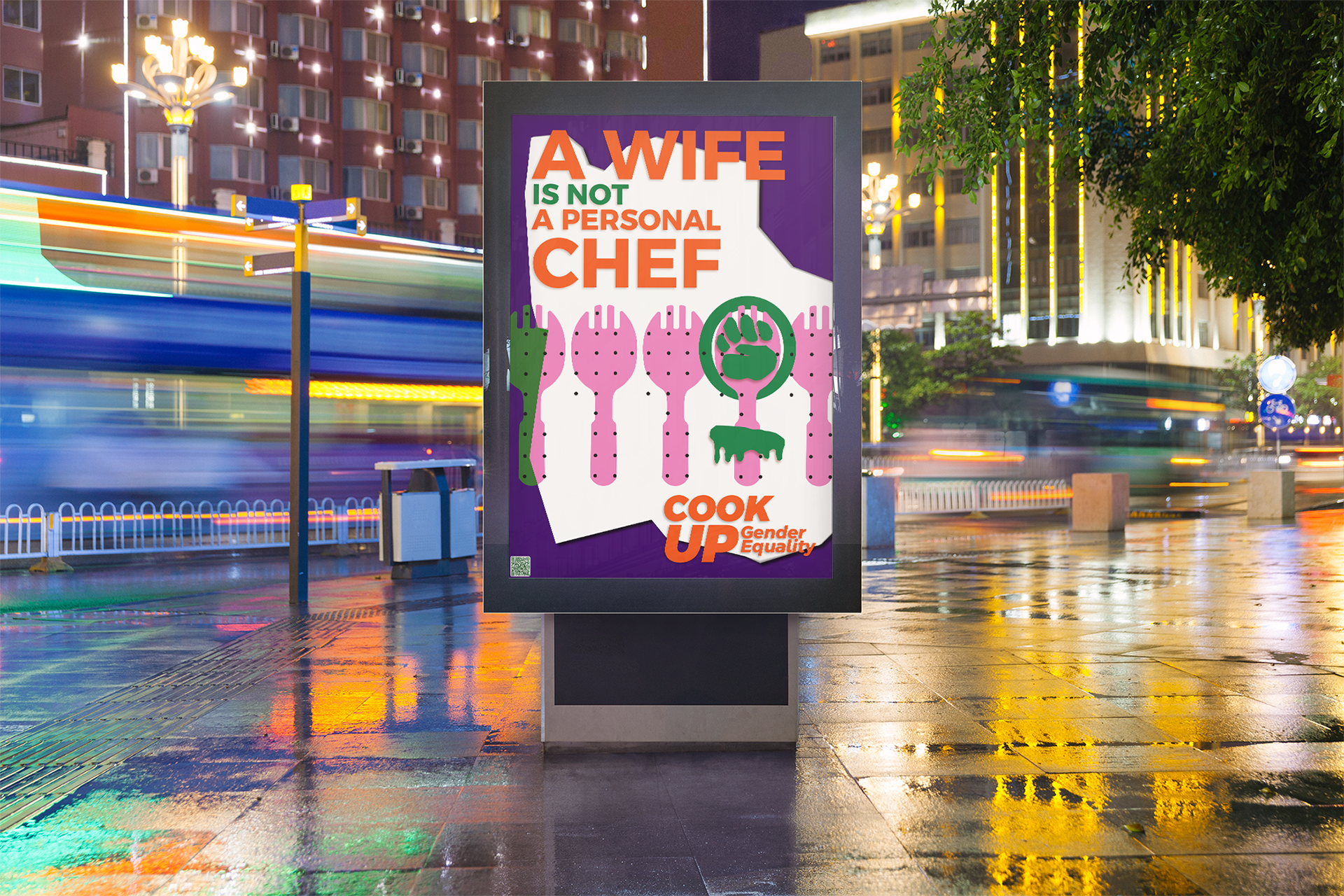 Bus Stop Mockup
