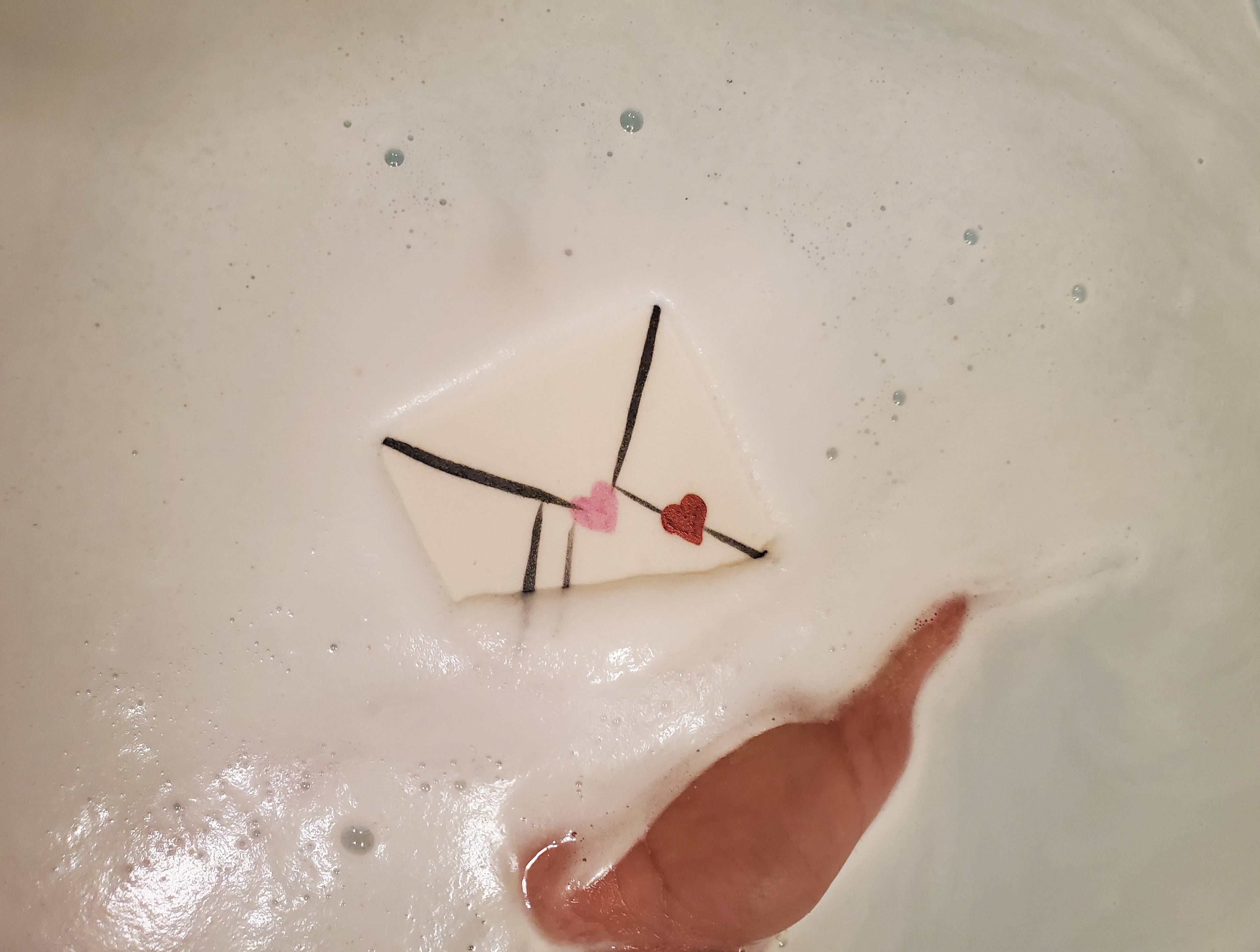 Foaming action