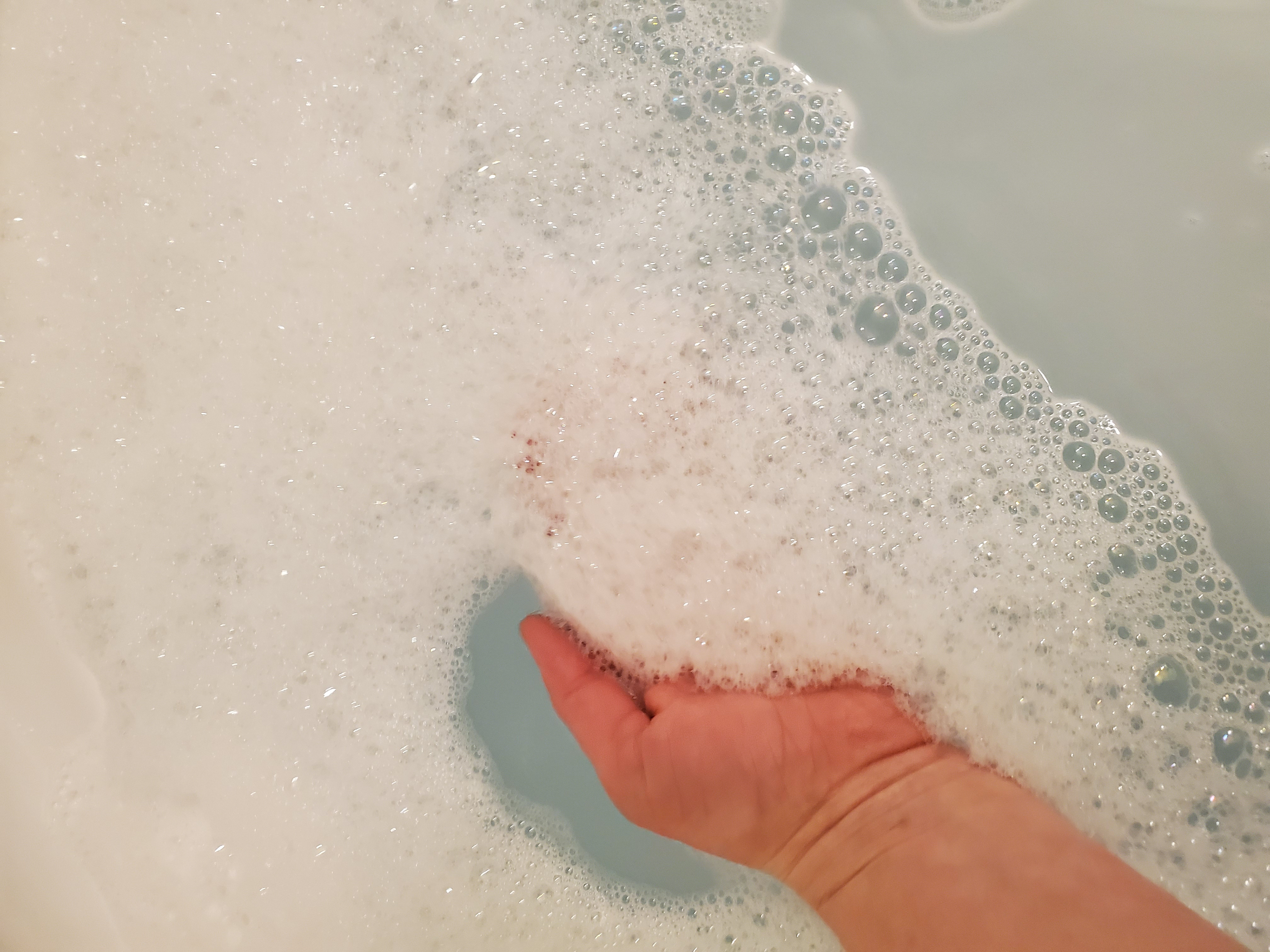 Agitate water for larger bubbles!