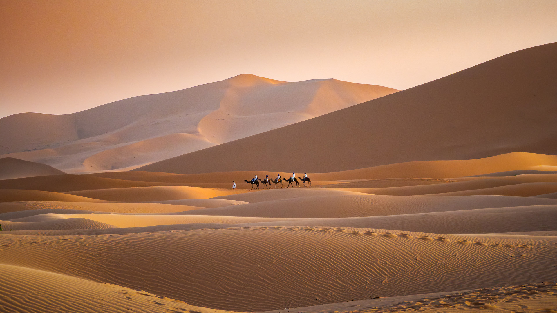Merzouga - at sunset