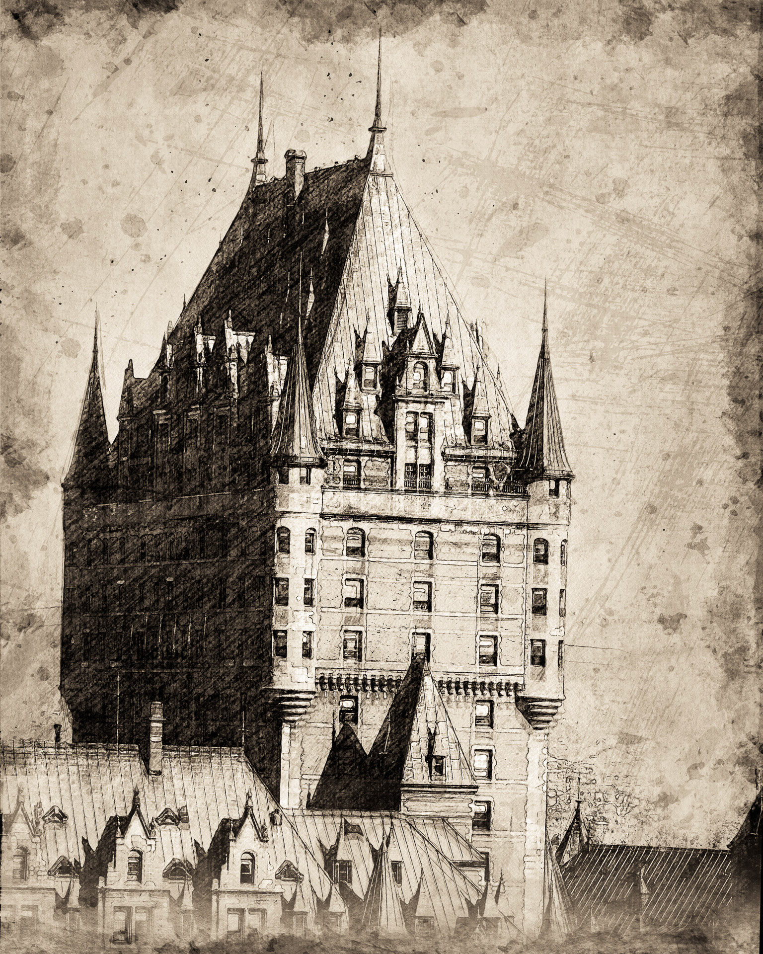 Le Chateau Frontenac, Quebec City
