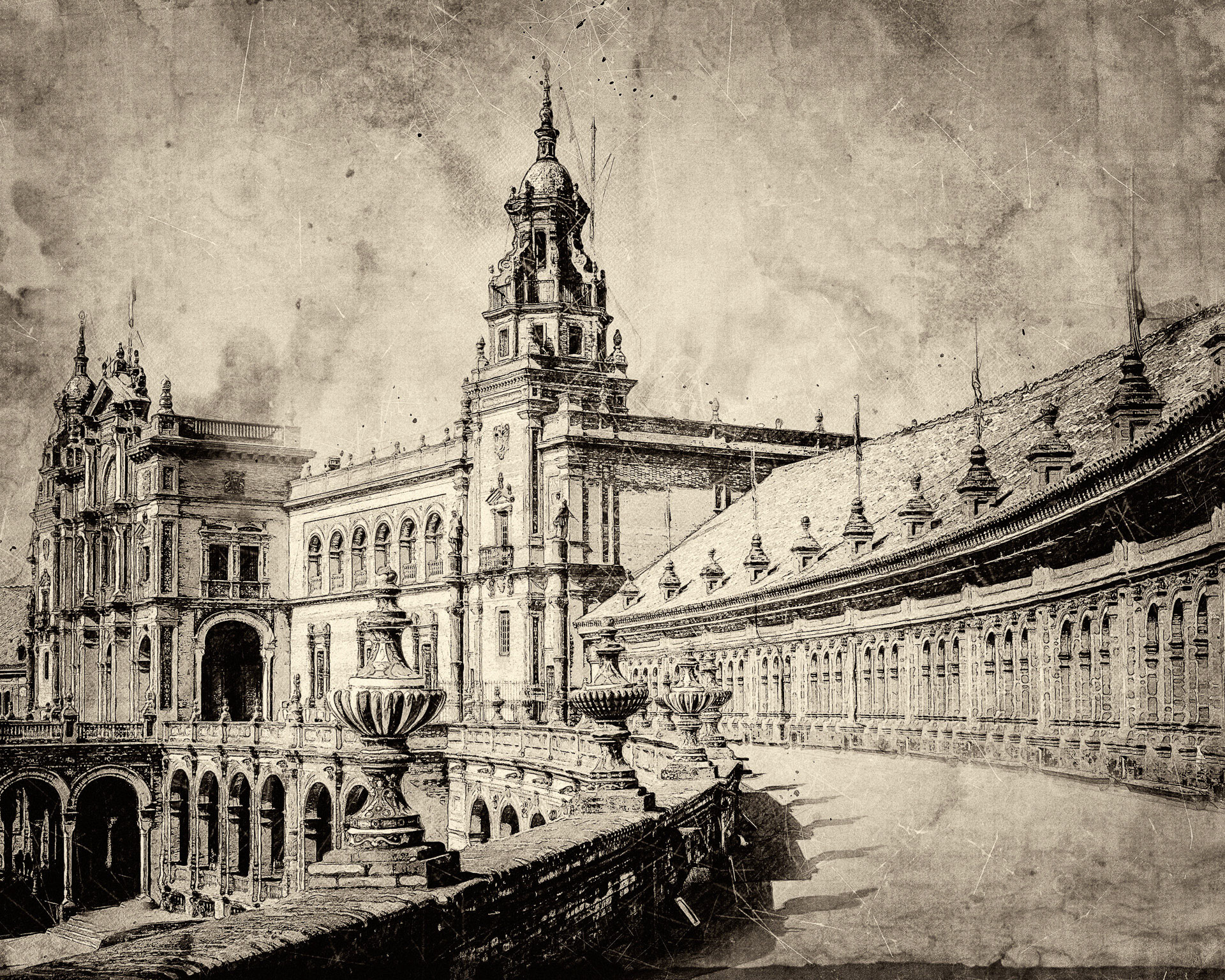 Plaza Espana, Seville