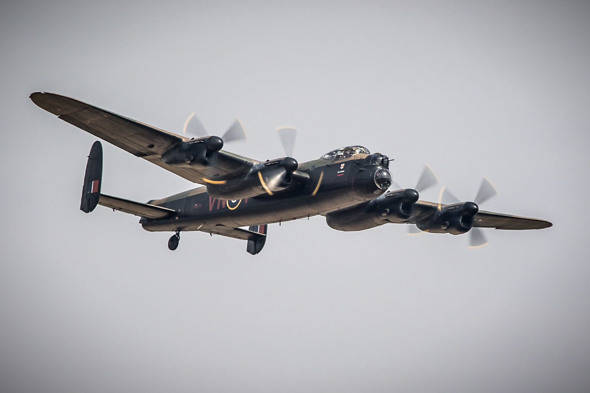 RAF Battle of Britian Memorial Flight Lancaster