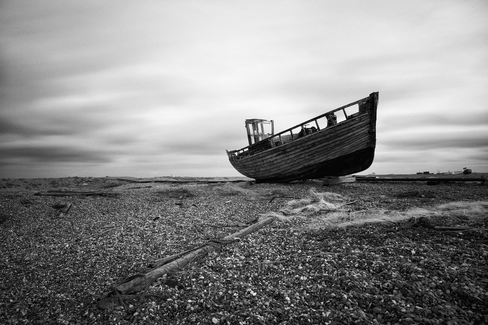 Beached Boat Dungeness
