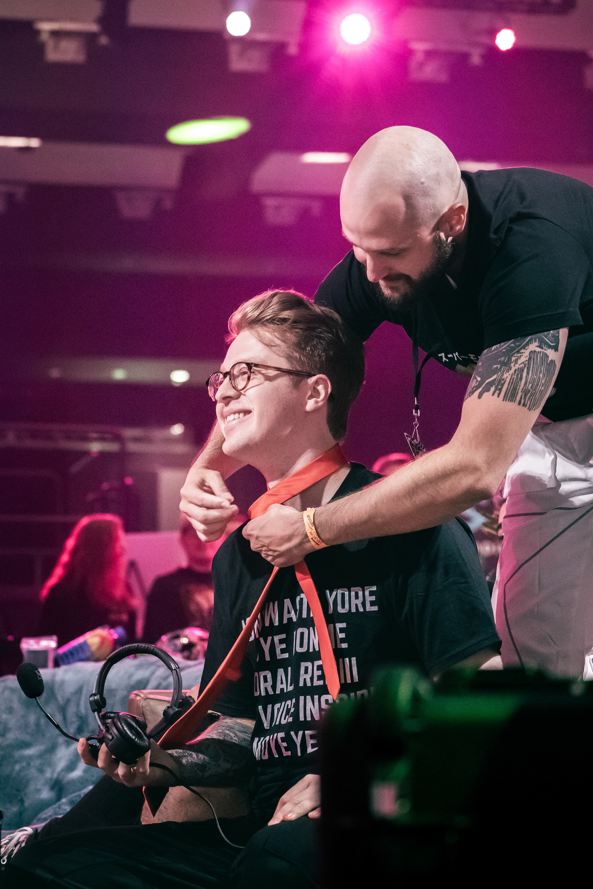 Nick and Slime from The Yard Podcast