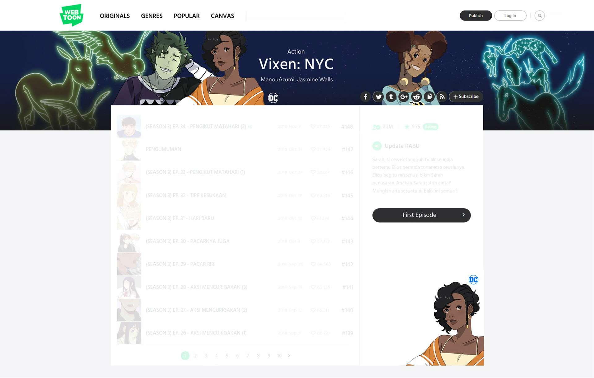 Desktop Landing Page