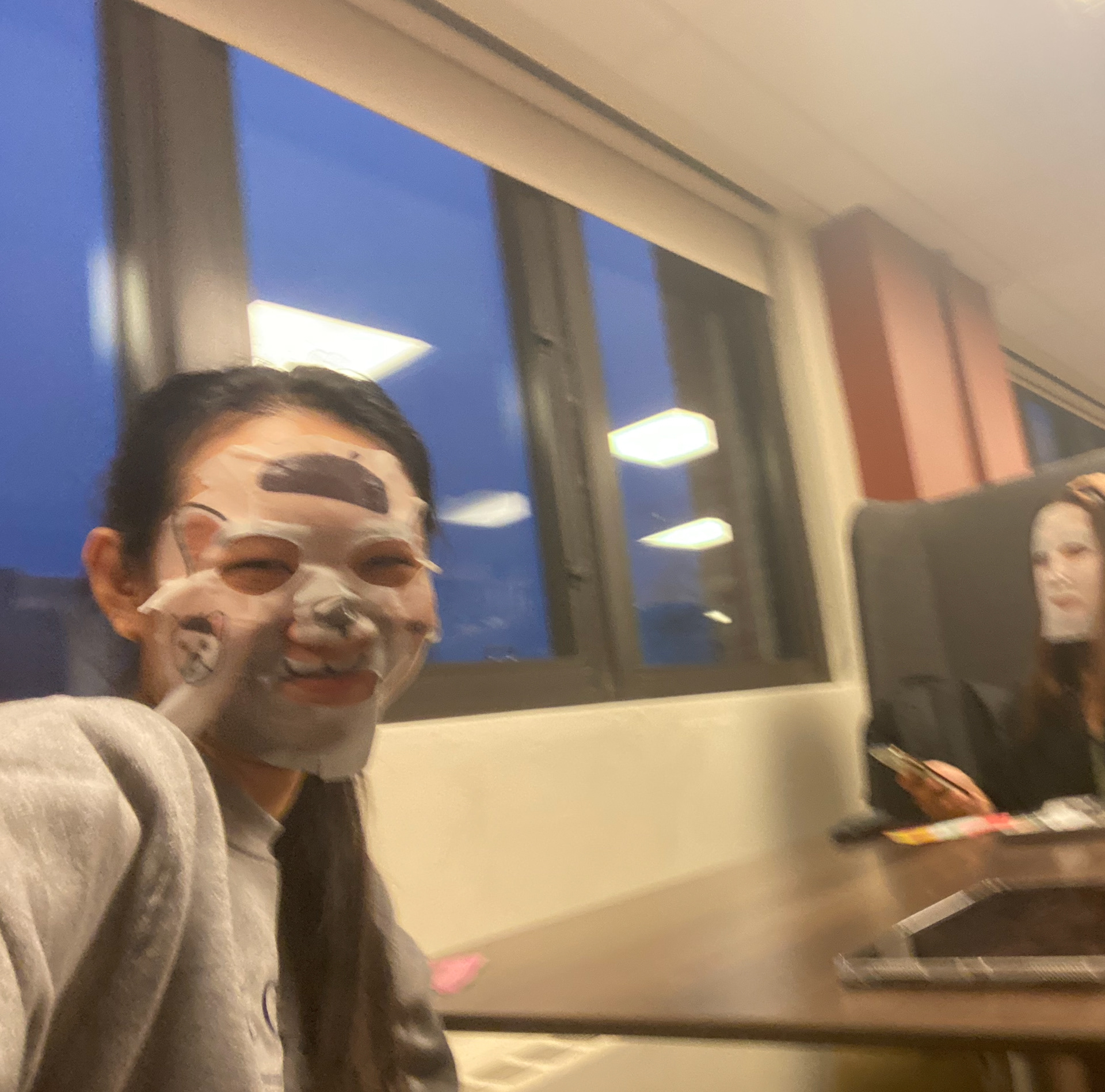 Face masks during finals