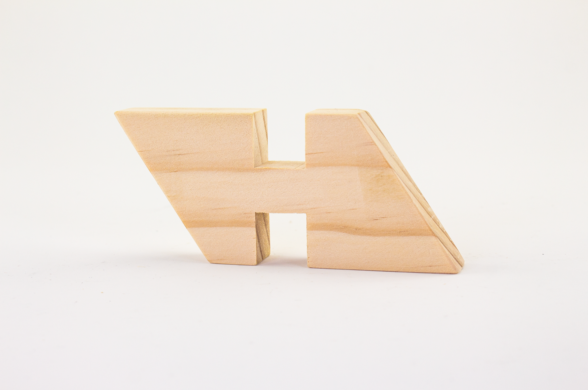 Single wooden module.