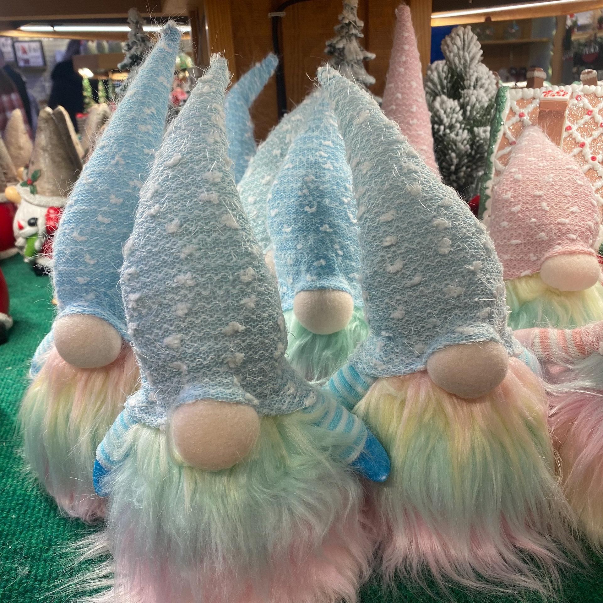 Bronner's rainbow gnomes.