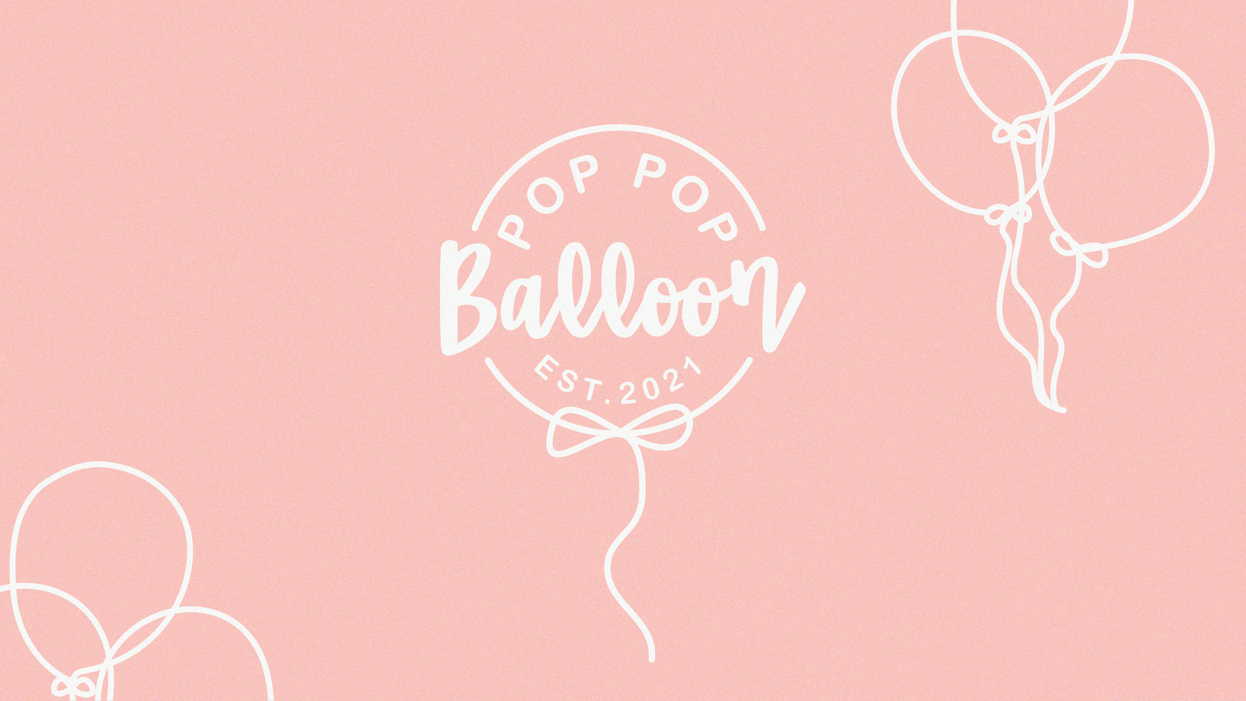 Pop Pop Balloon branding
