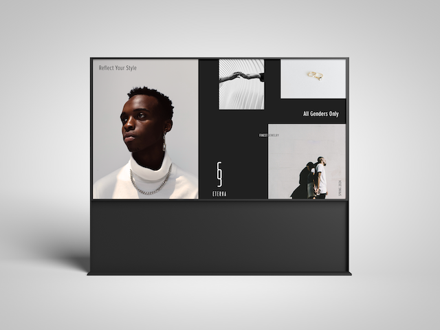 Billboard Design für Eterna Jewelry