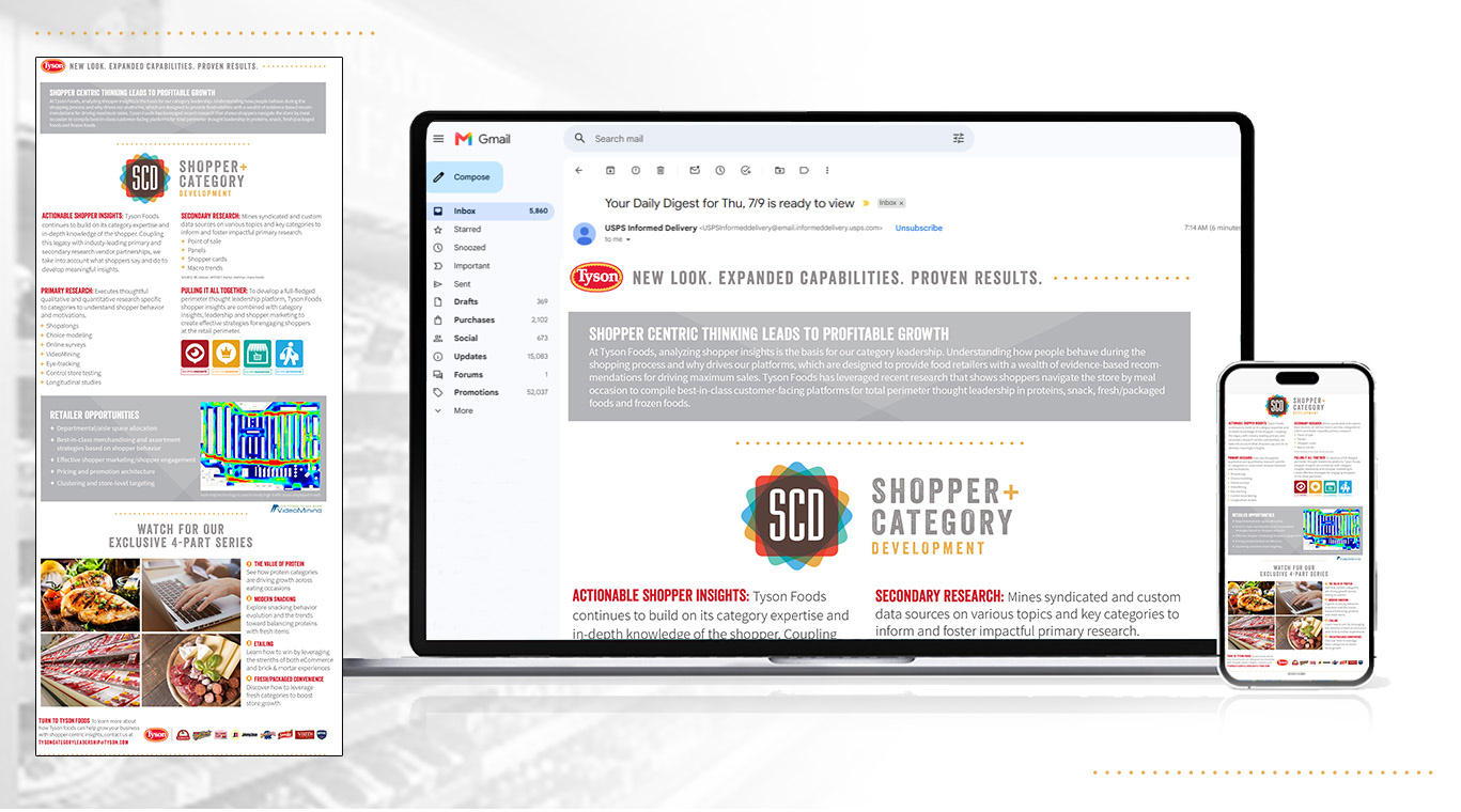 TYSON FOODS Integrated Marketing Campaign