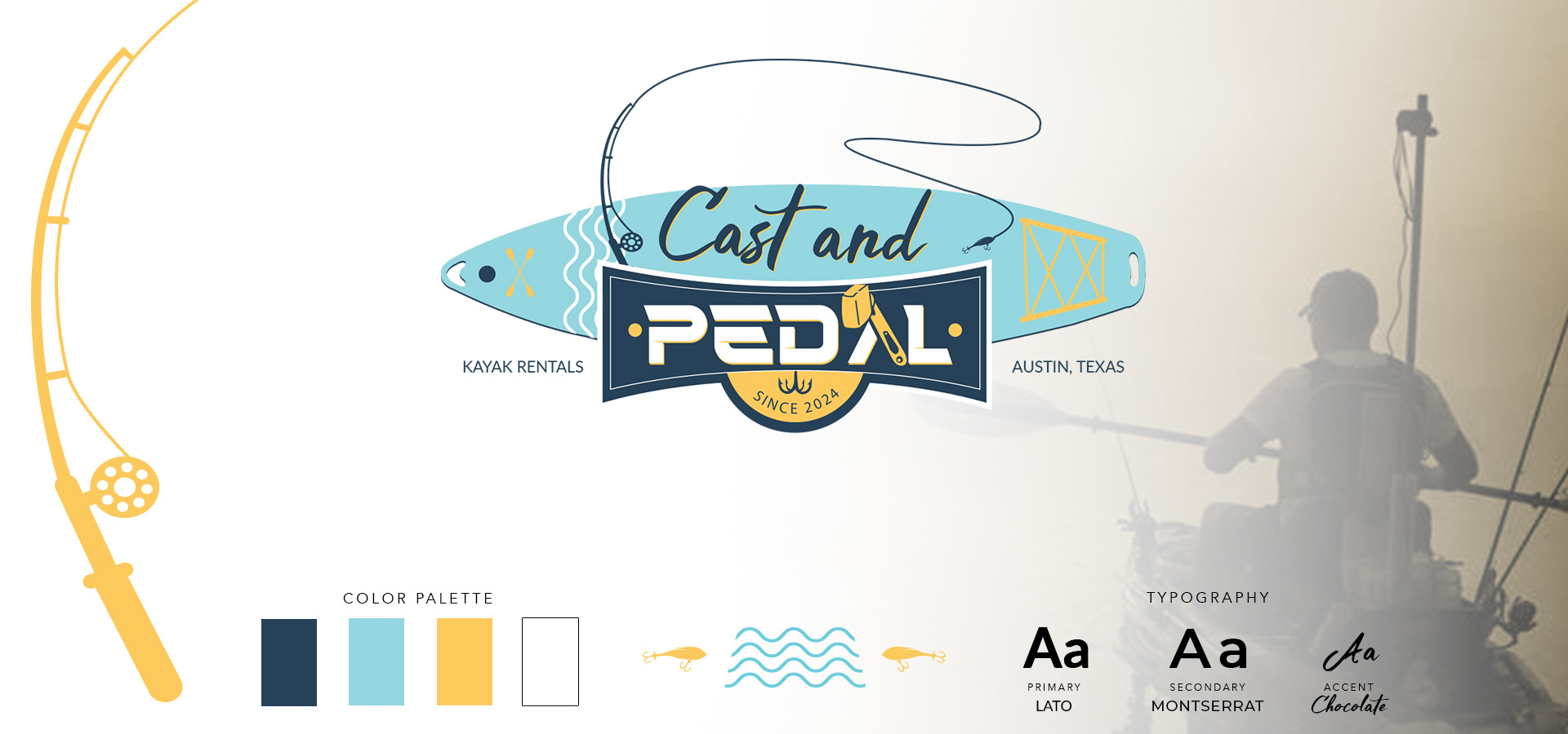 CAST & PEDAL Brand Identity + Digital Experience