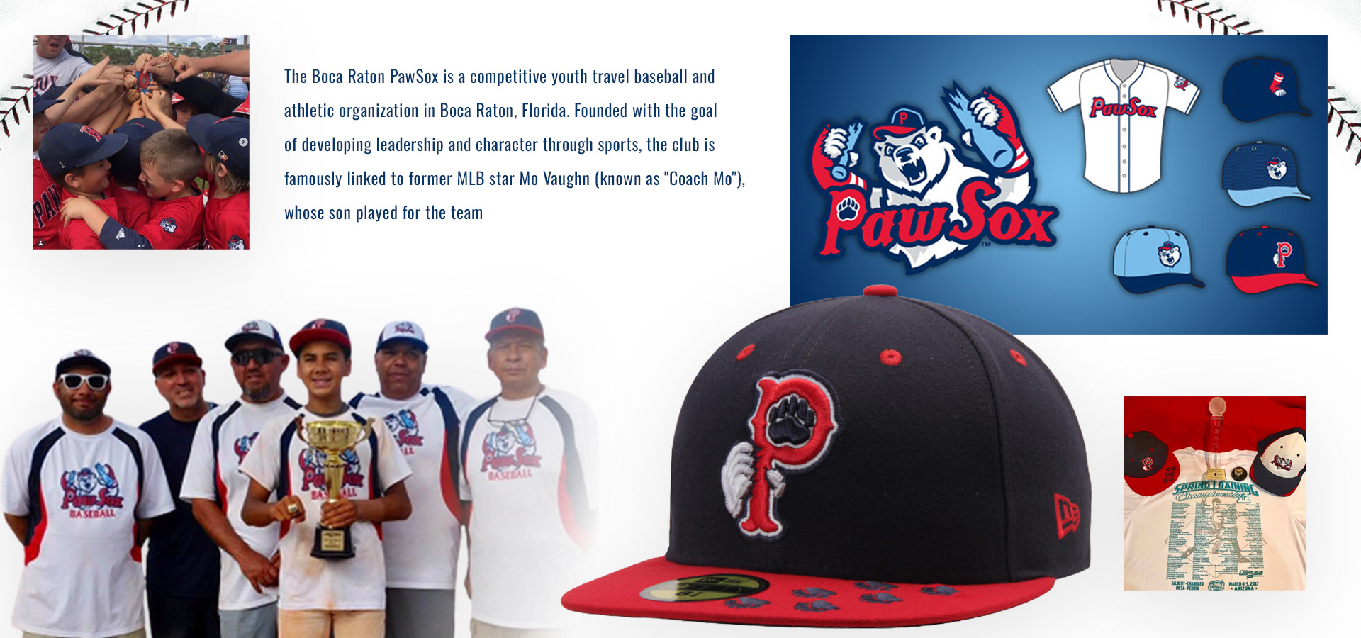 MO VAUGHN SPORTS ACADEMY Sports Branding + Apparel