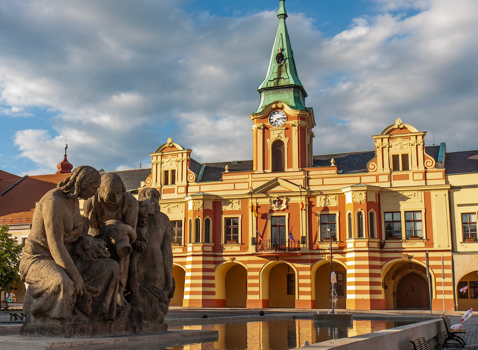 Recent renovation work has made Melnik's old town one of the Czech Republic's prettiest