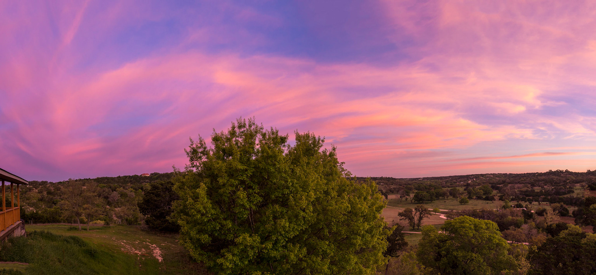 Westward Sunrise Panorama