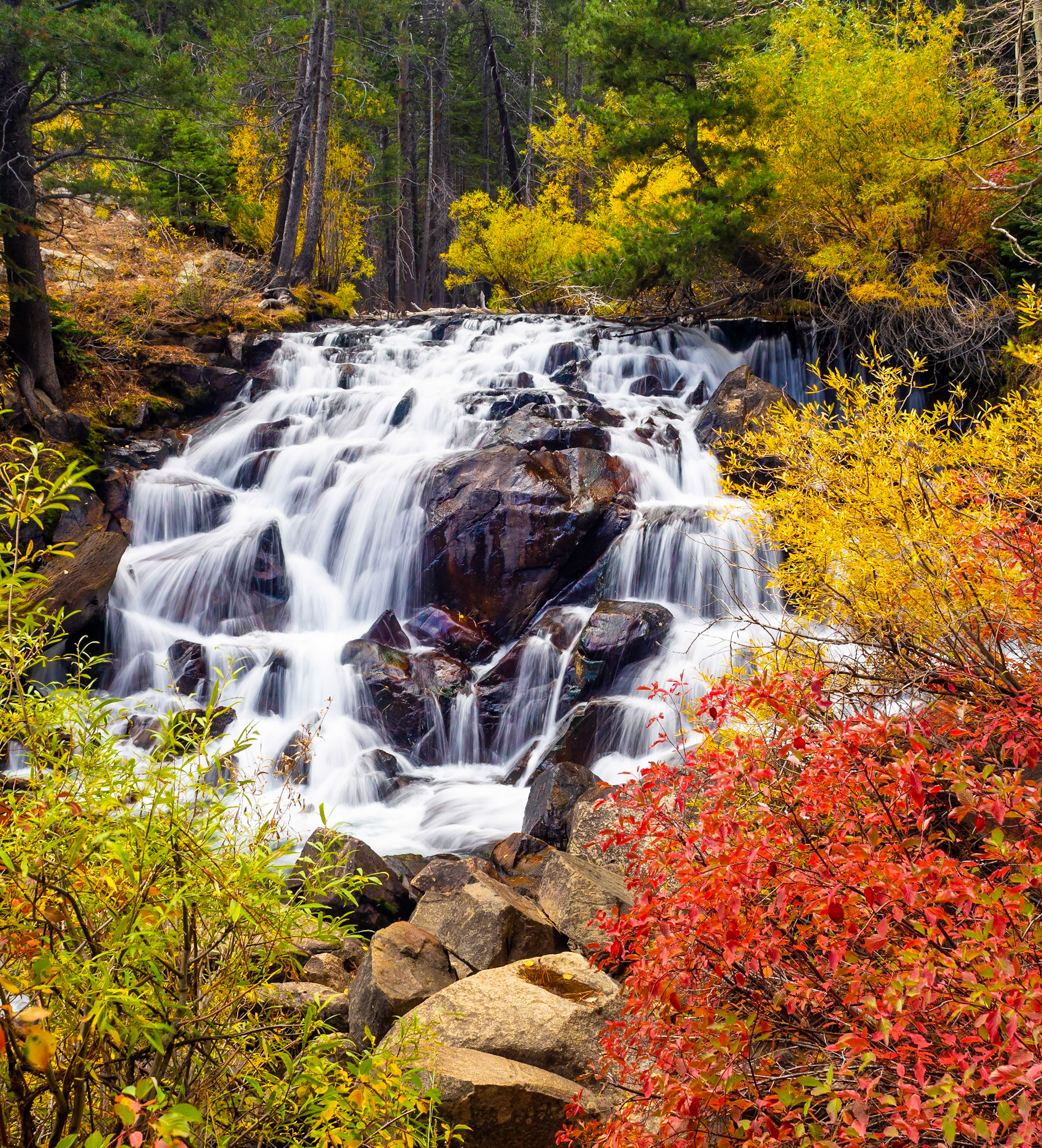 Cascade on Lee Vining Creek