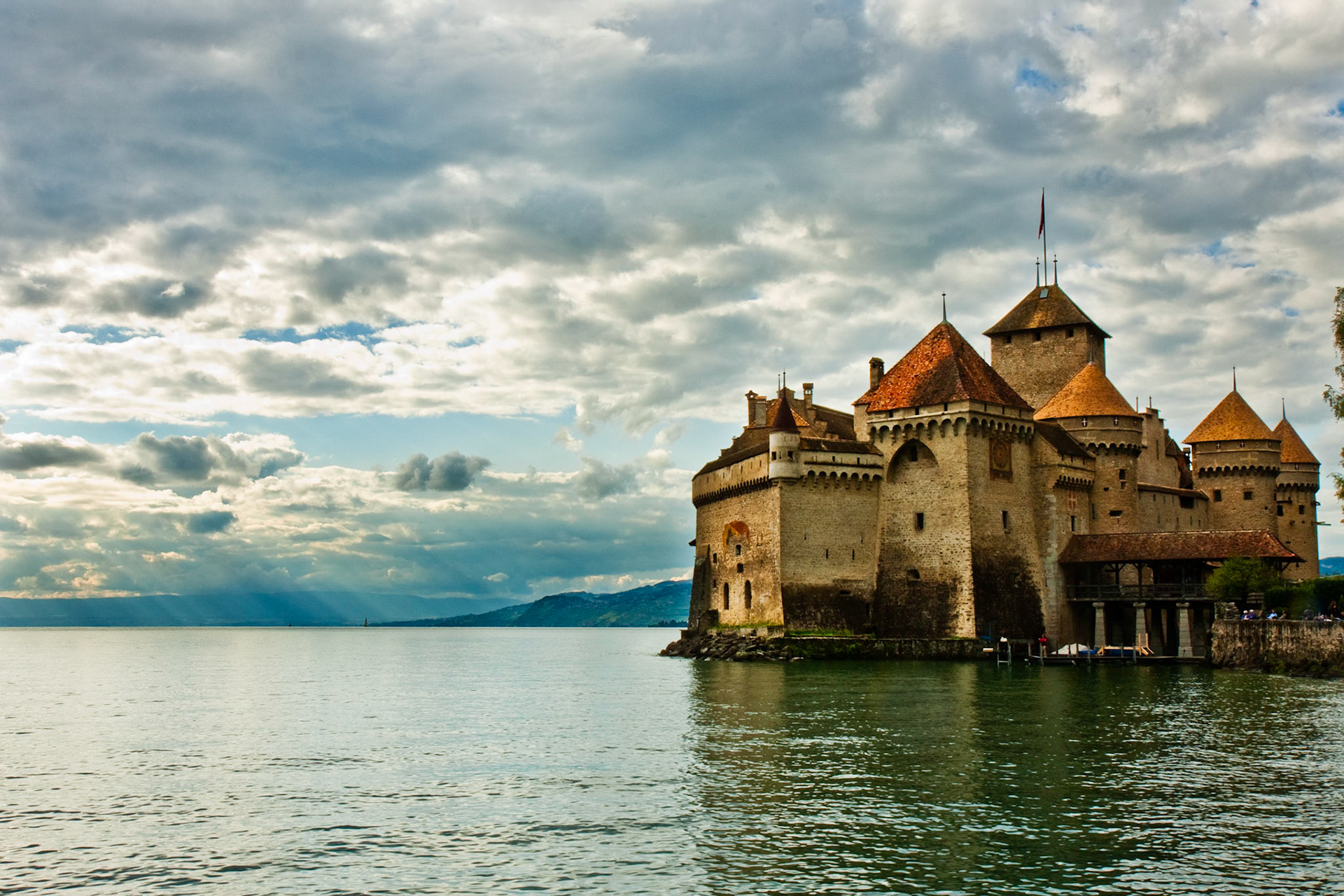 Chateau de Chillon, Montreux, Switzerland