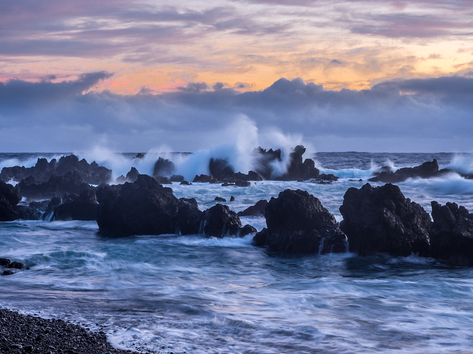 Laupahoehoe Beach Park, Big Island, Hawaii