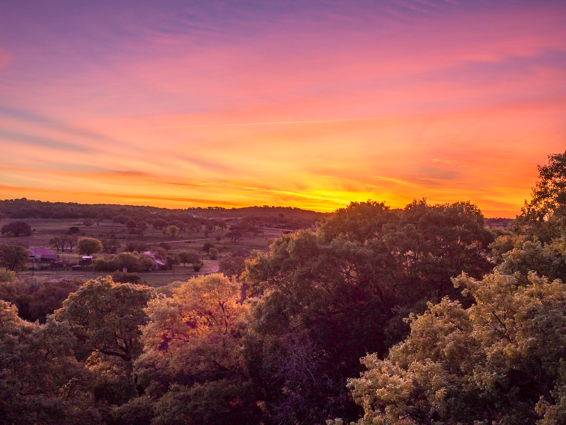 Hill Country Sunrise