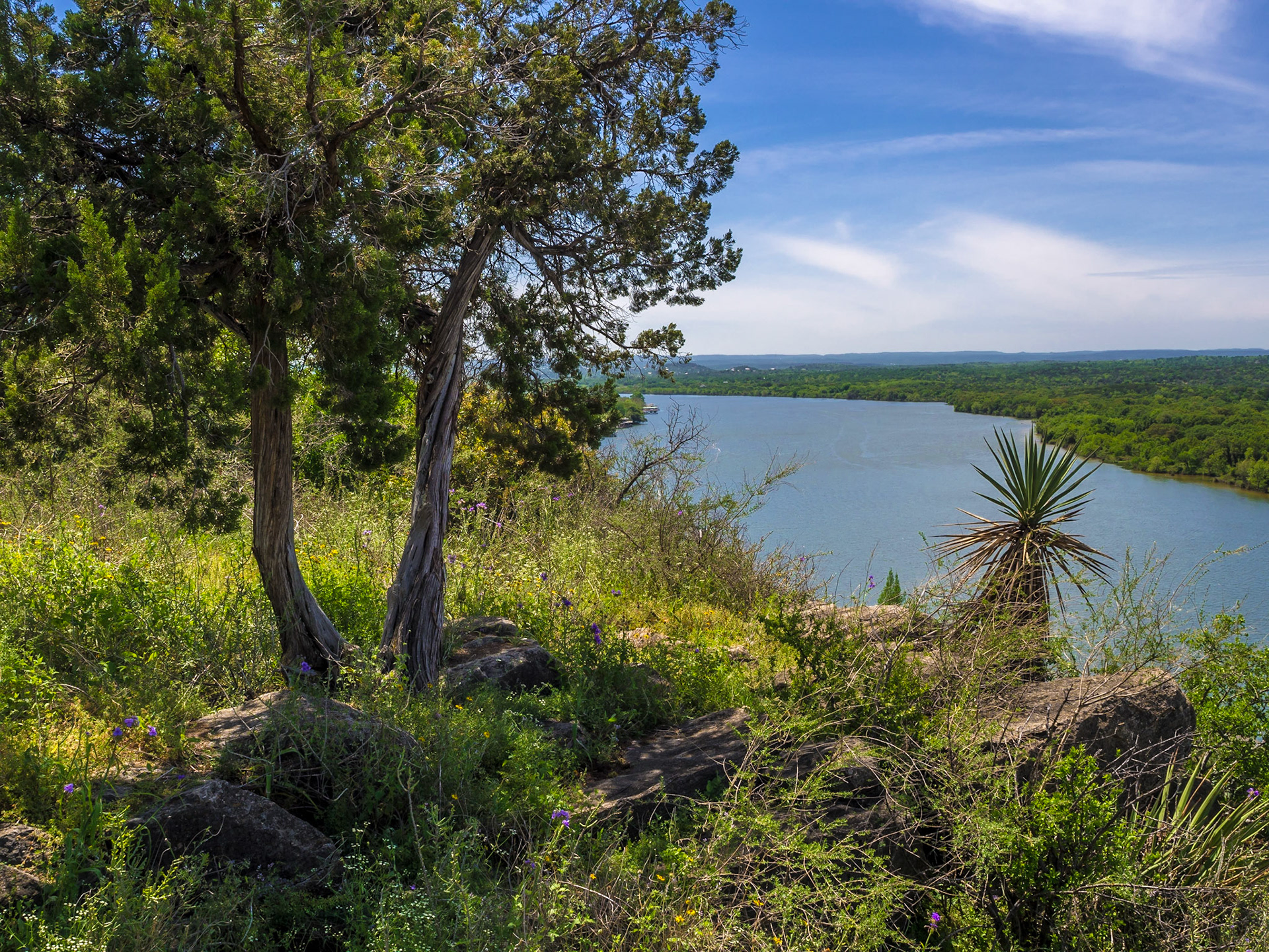 Overlooking Lake LBJ