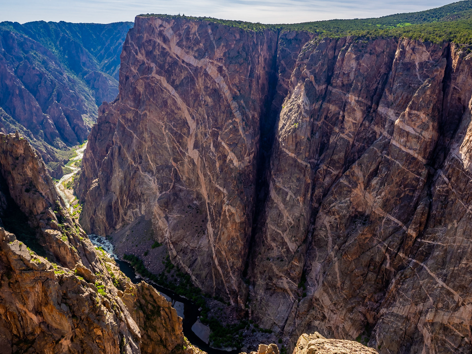 Painted Wall View, South Rim, looking northwest