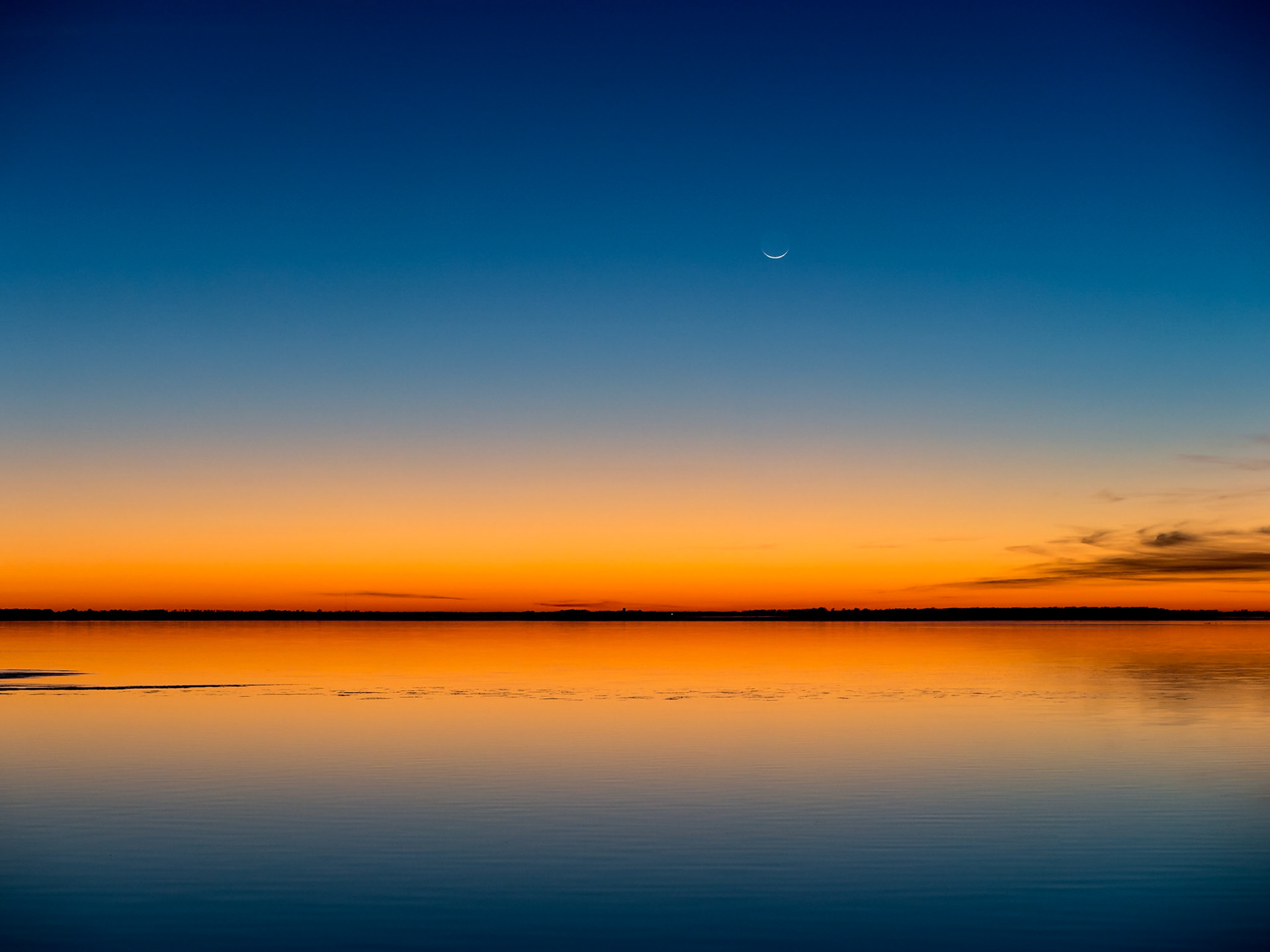 Sunset on Lake Mattamuskeet
