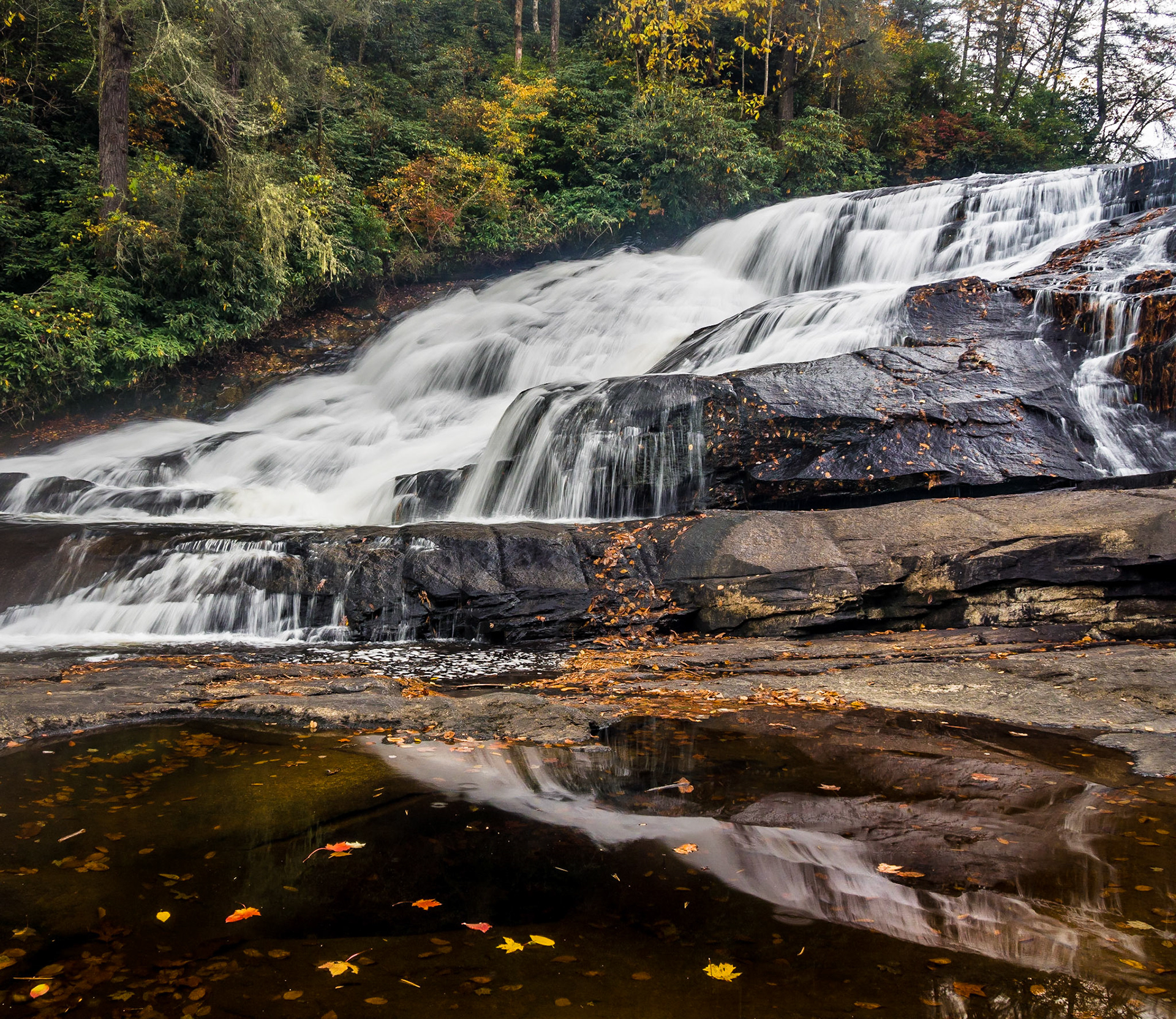 Lower Triple Falls Reflection
