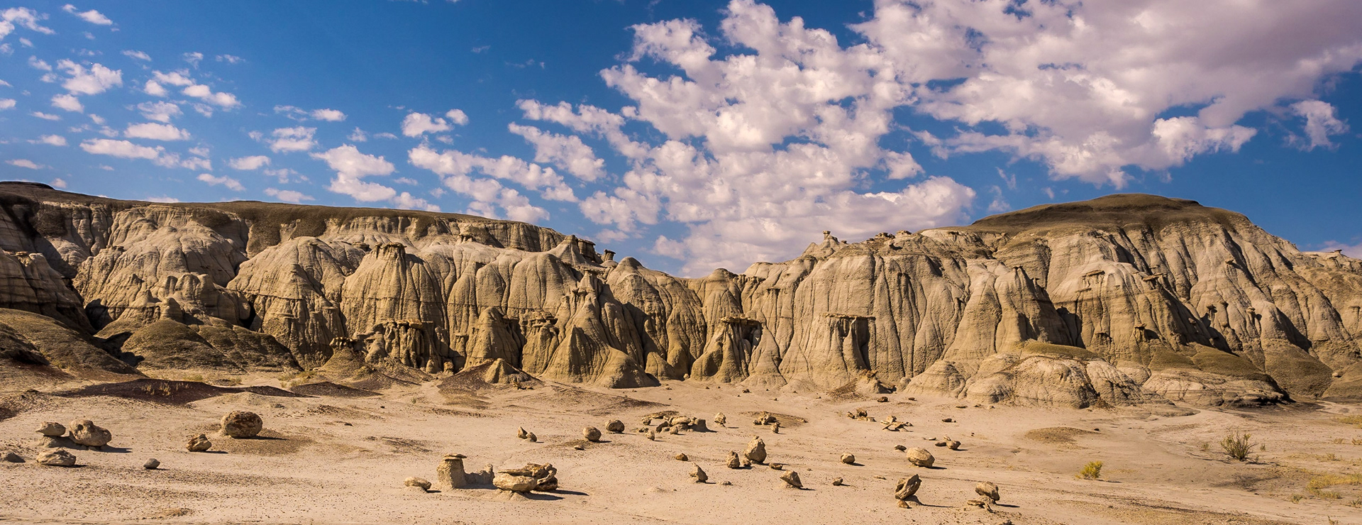 The rock fans begin to assemble as the Bisti Choir, in their flowing robes, gets ready to perform