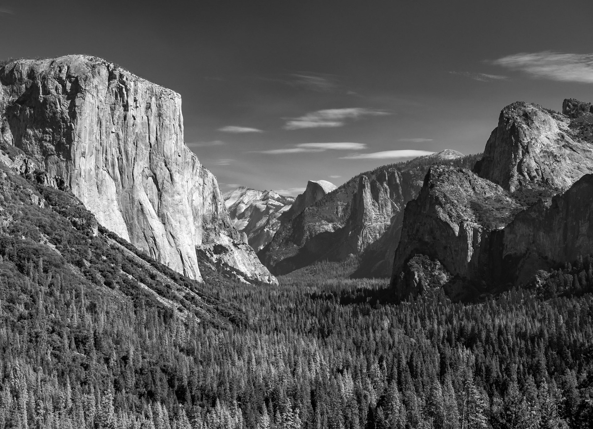 Tunnel View: Early Afternoon, Yosemite National Park