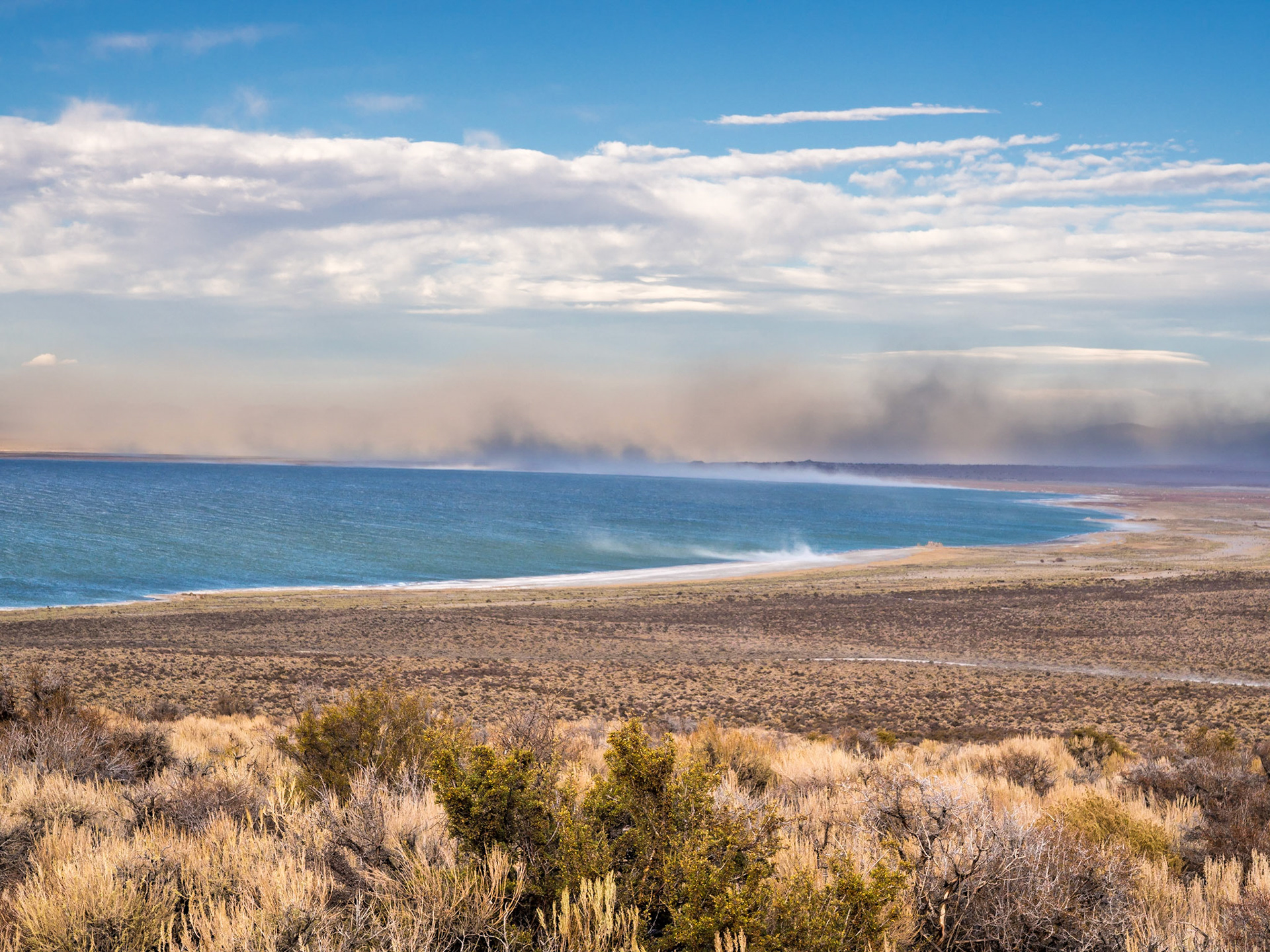 Blowing Salt and Sand