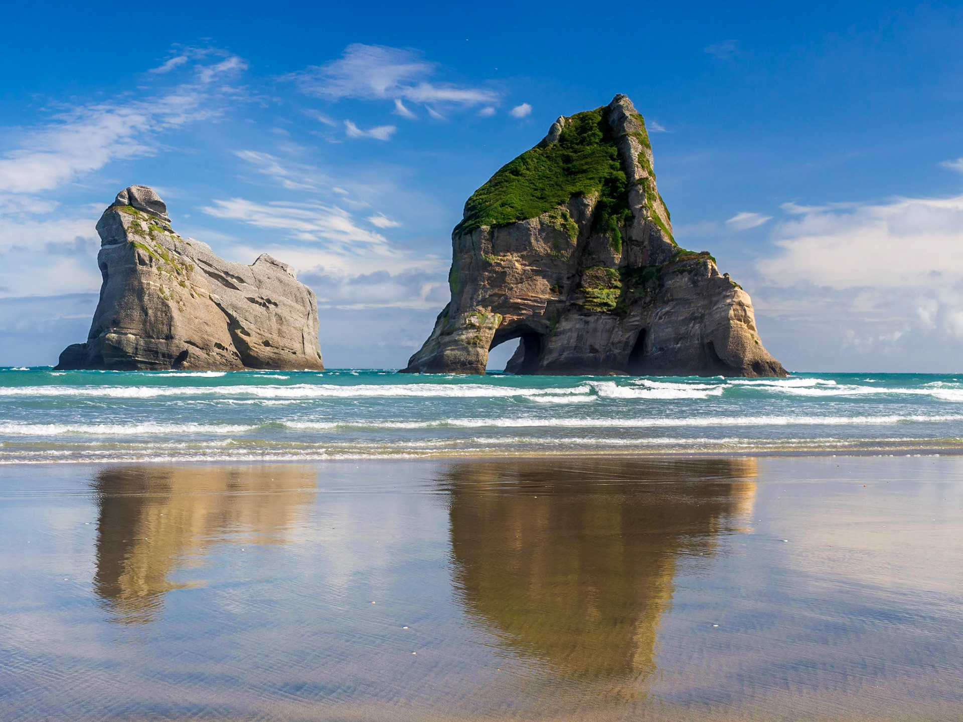 Wharariki Beach, New Zealand
