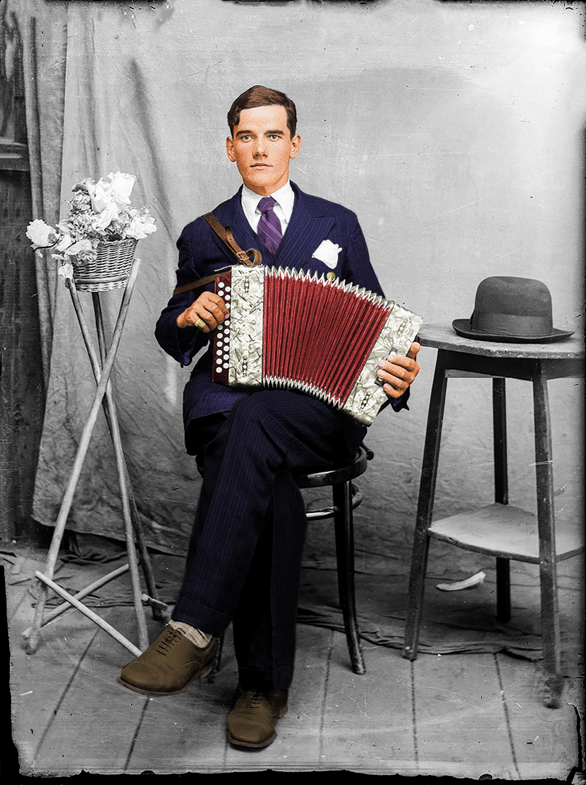 Colorized and Restored Image