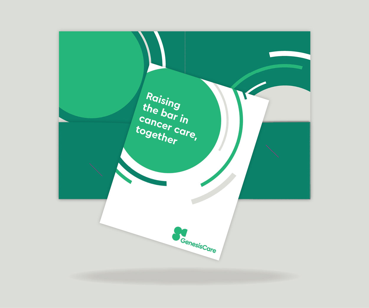 Referrer-facing pocket folder