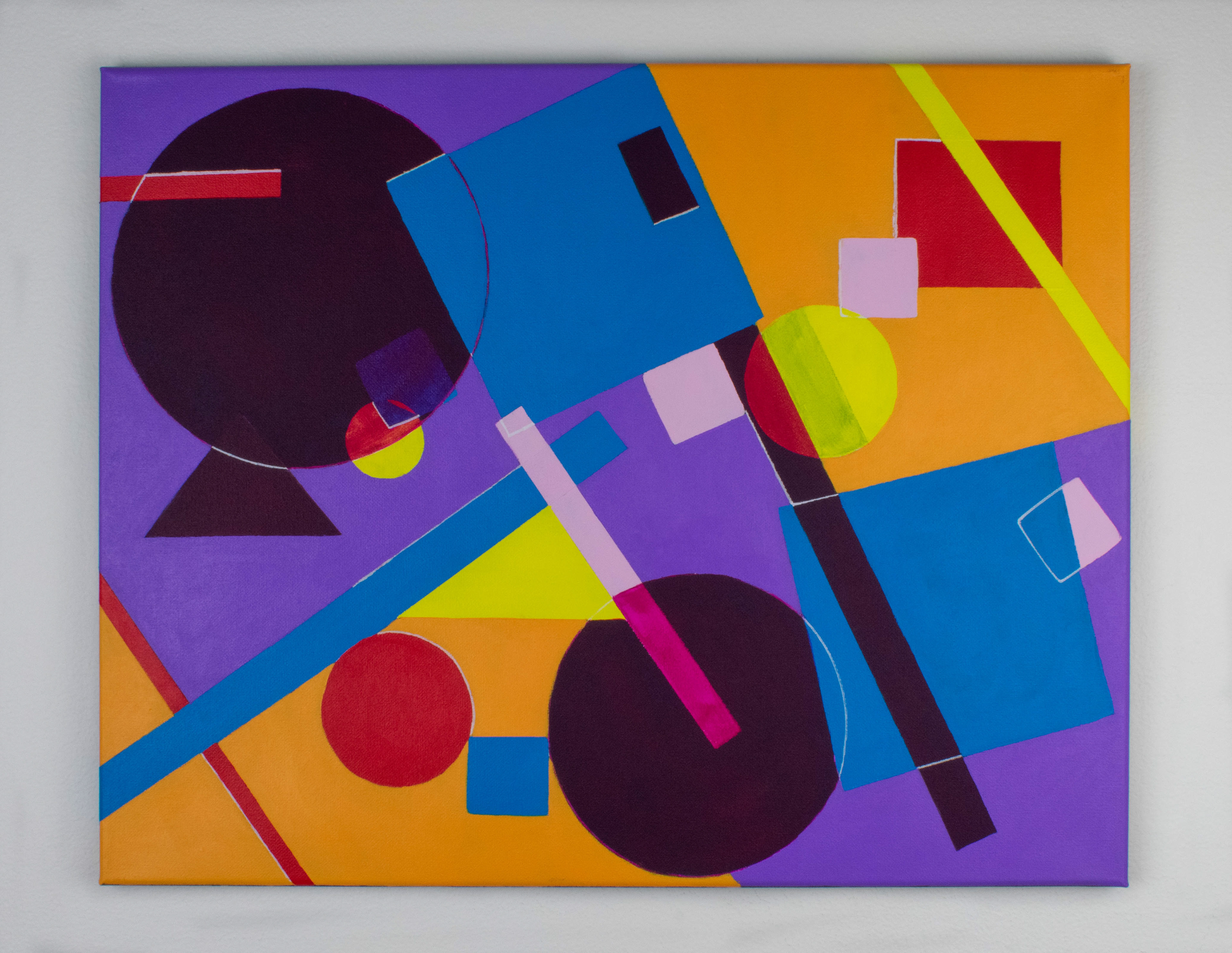 Chance - Number Generator | Acrylic on canvas | 2023