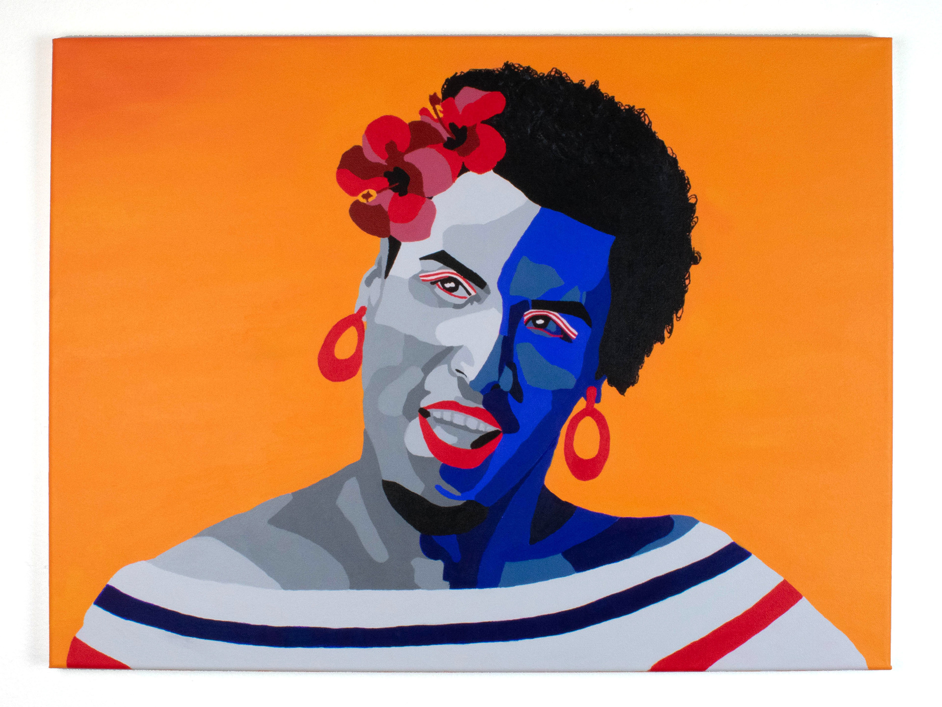 Javiera | 24x18" | Acrylic on canvas | 2023