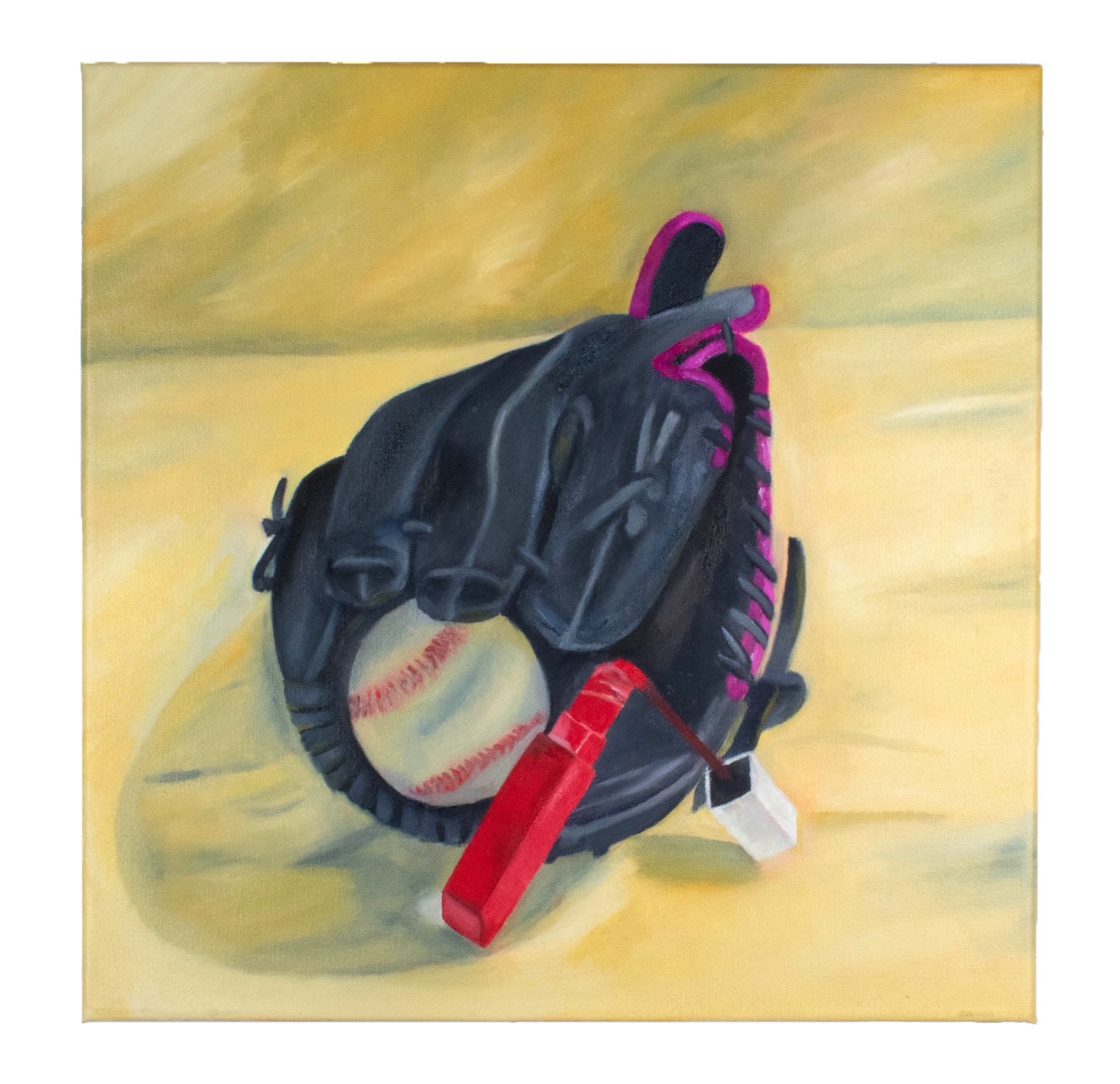 Beauty Catch | Oil on canvas | 14x14” | 2022