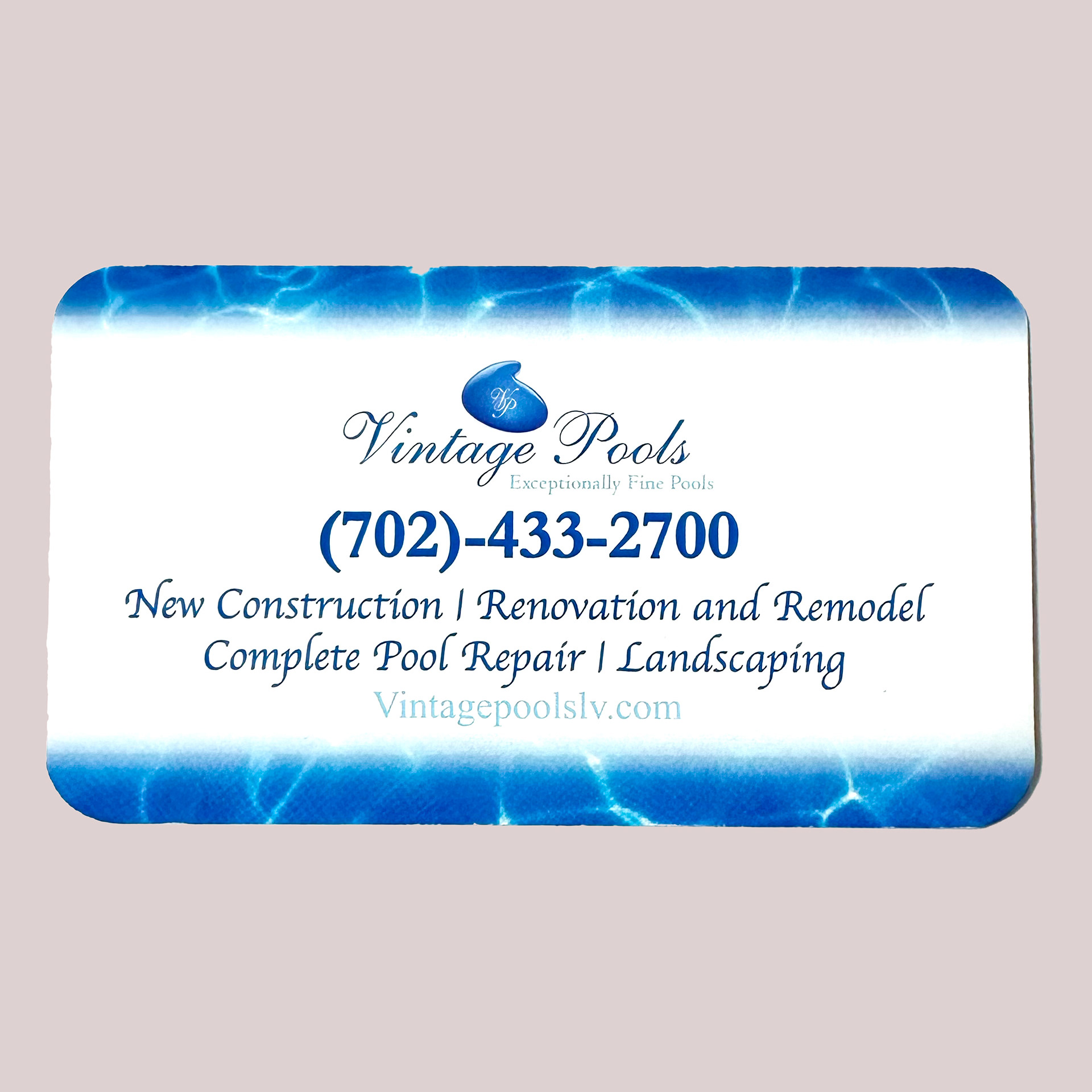Old Business Card - Side 1