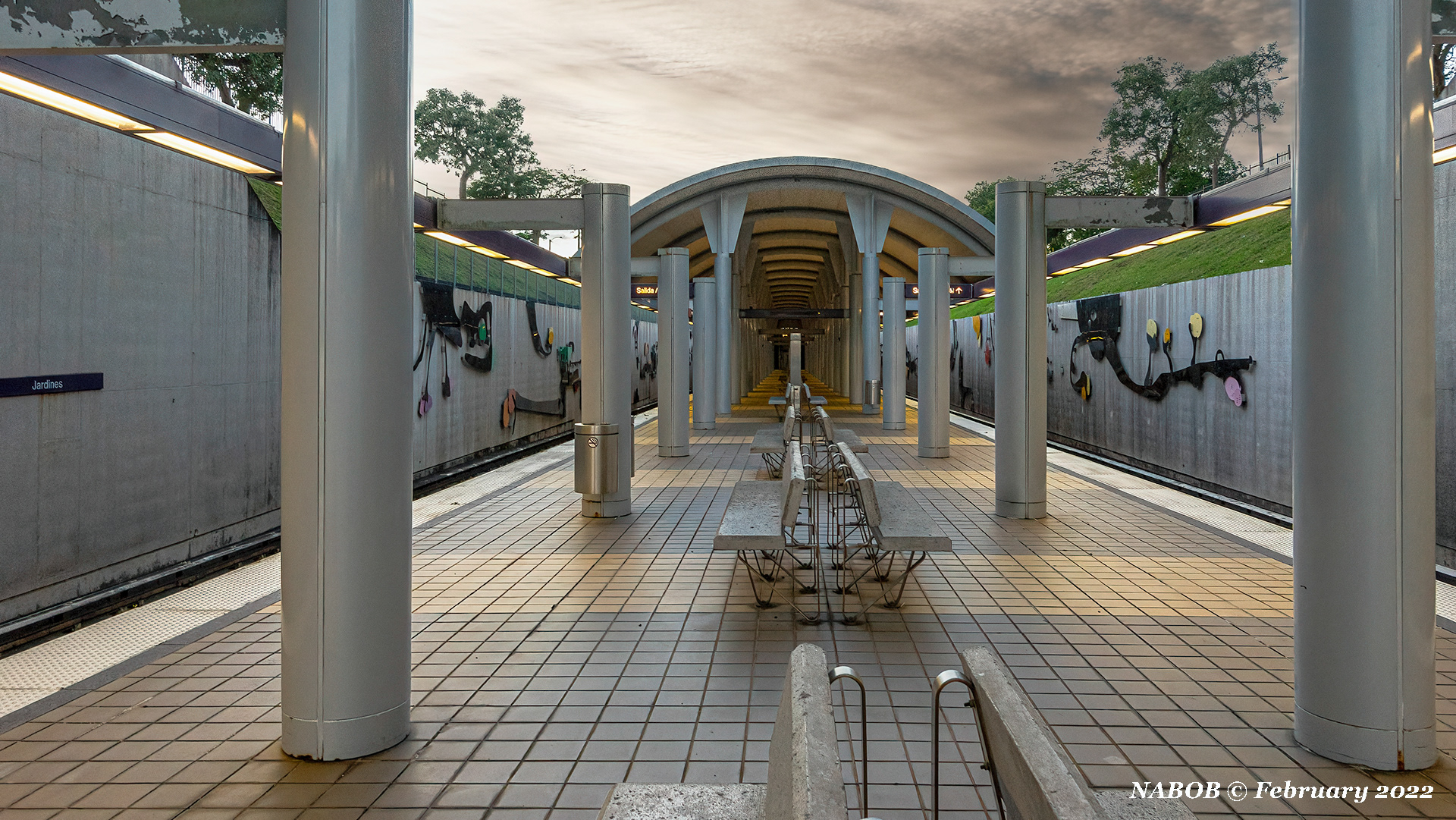 Jardines Station, Tren Urbano