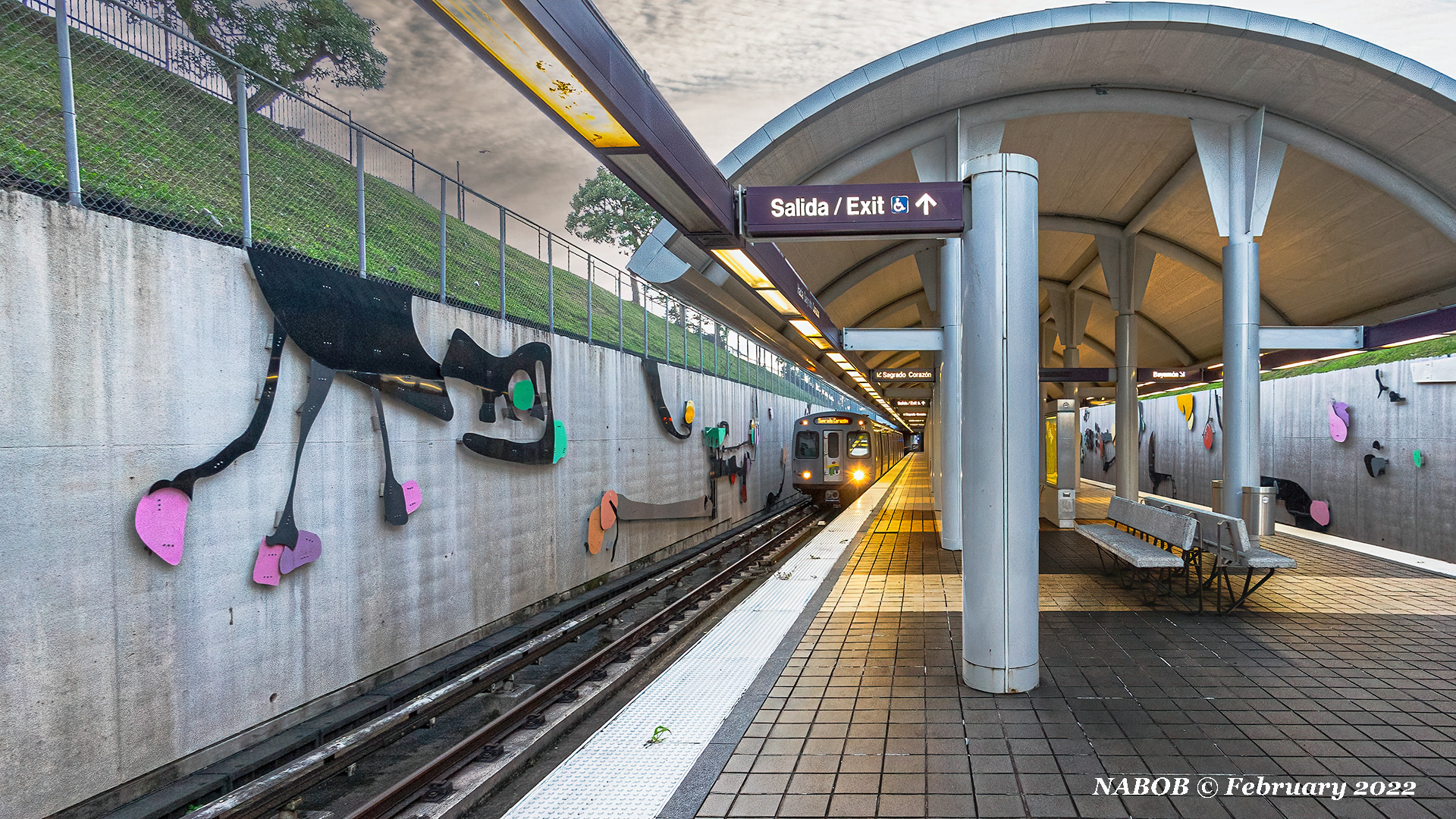 Jardines Station, Tren Urbano