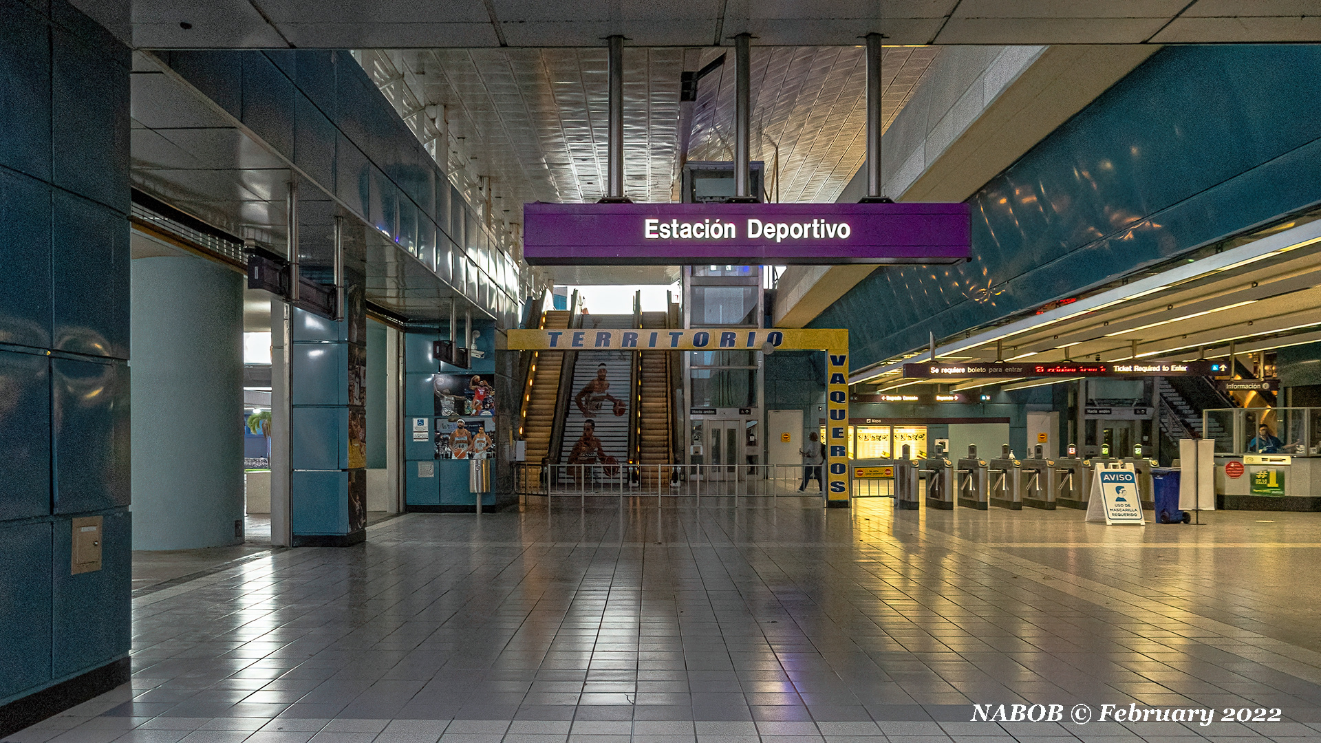 Deportivo Station, Tren Urbano