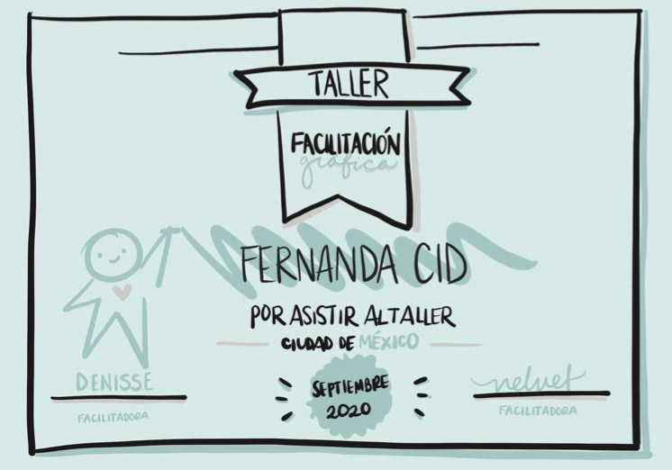 Asistencia al Taller de Facilitación Gráfica