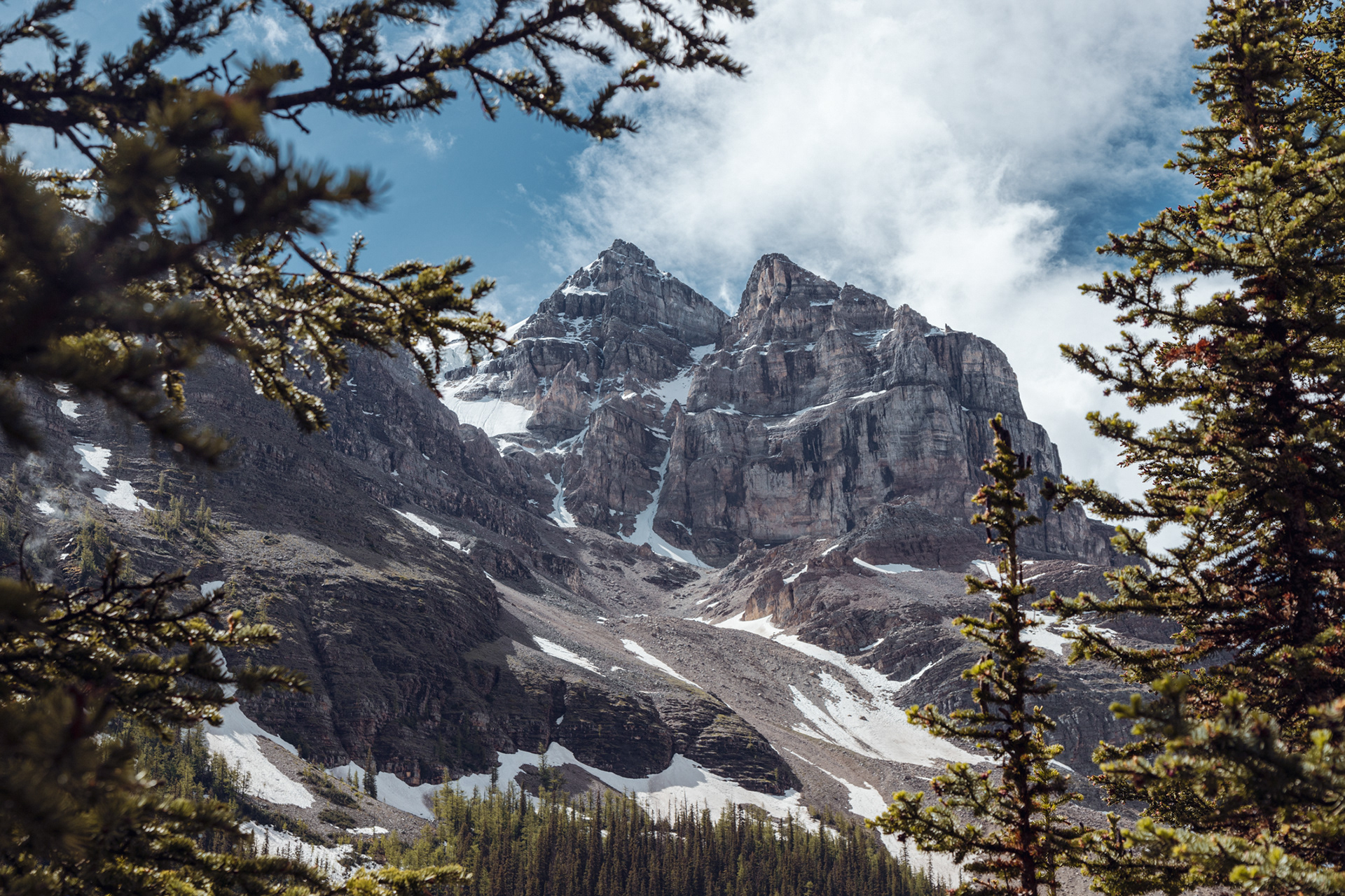 Plain of Six Glaciers