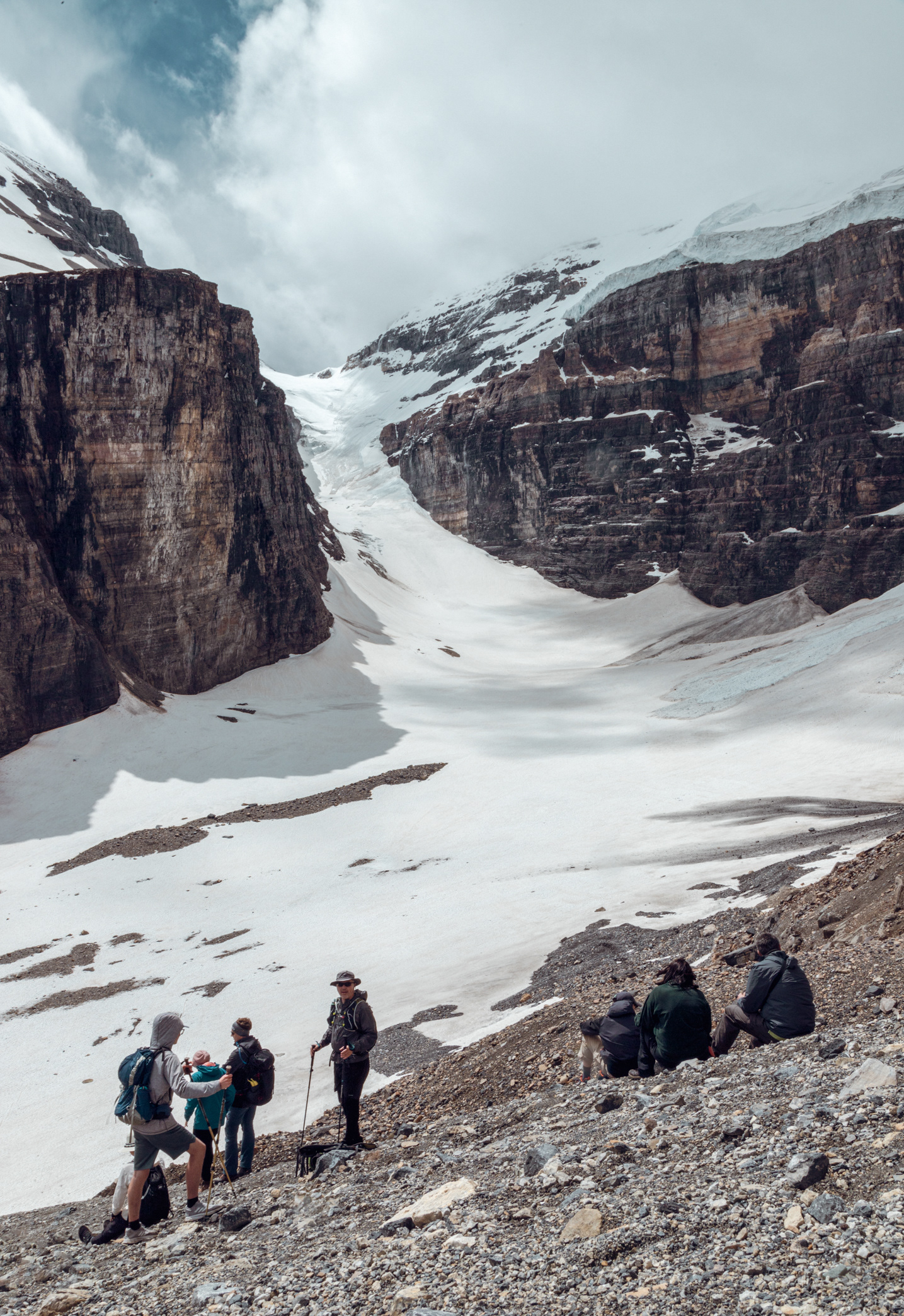 Plain of Six Glaciers