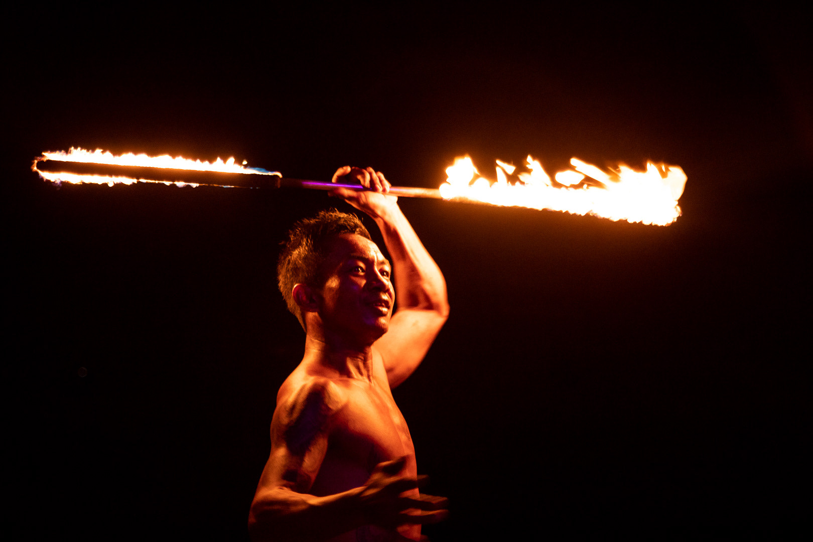 Koh Tao Fire Dancer