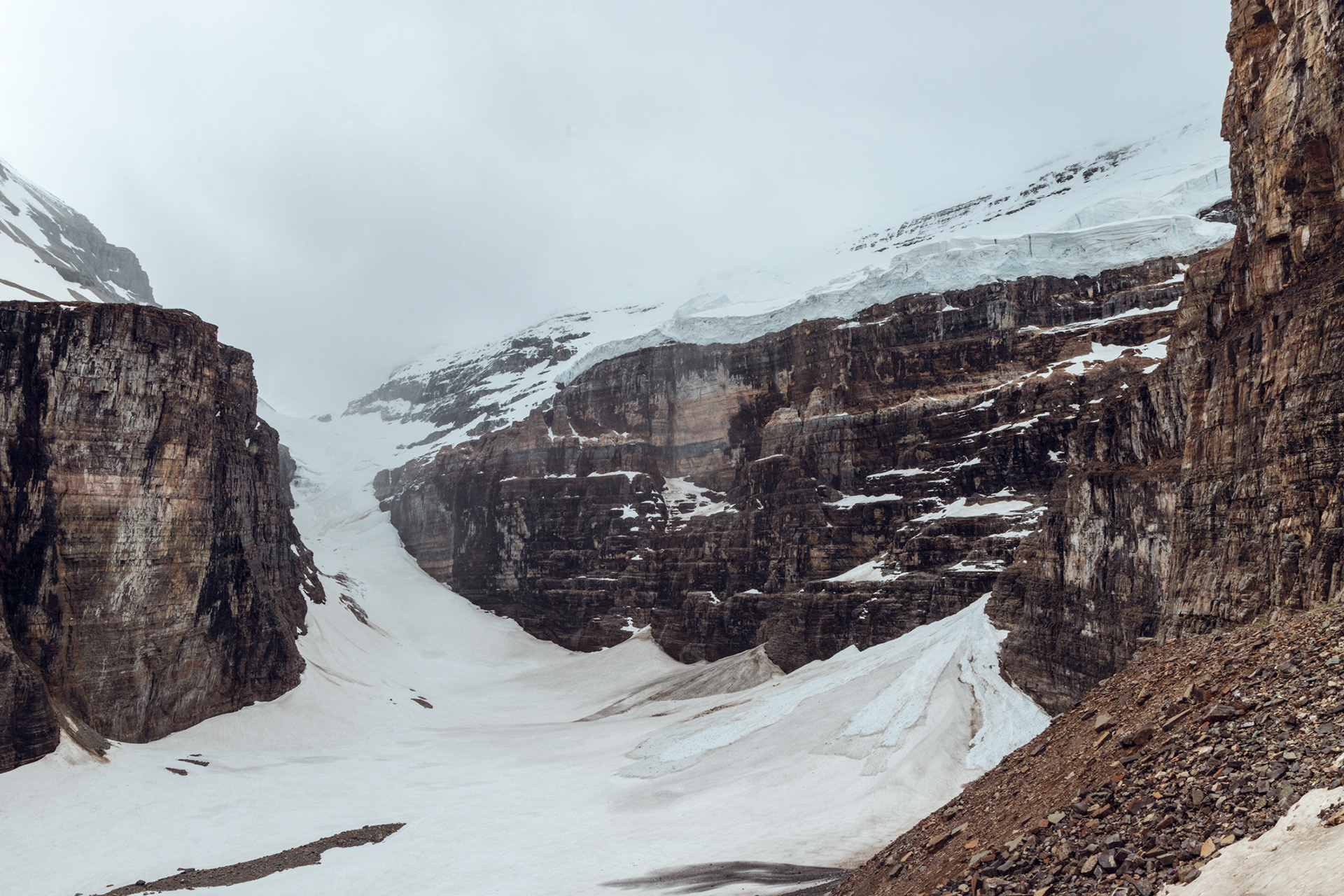Plain of Six Glaciers